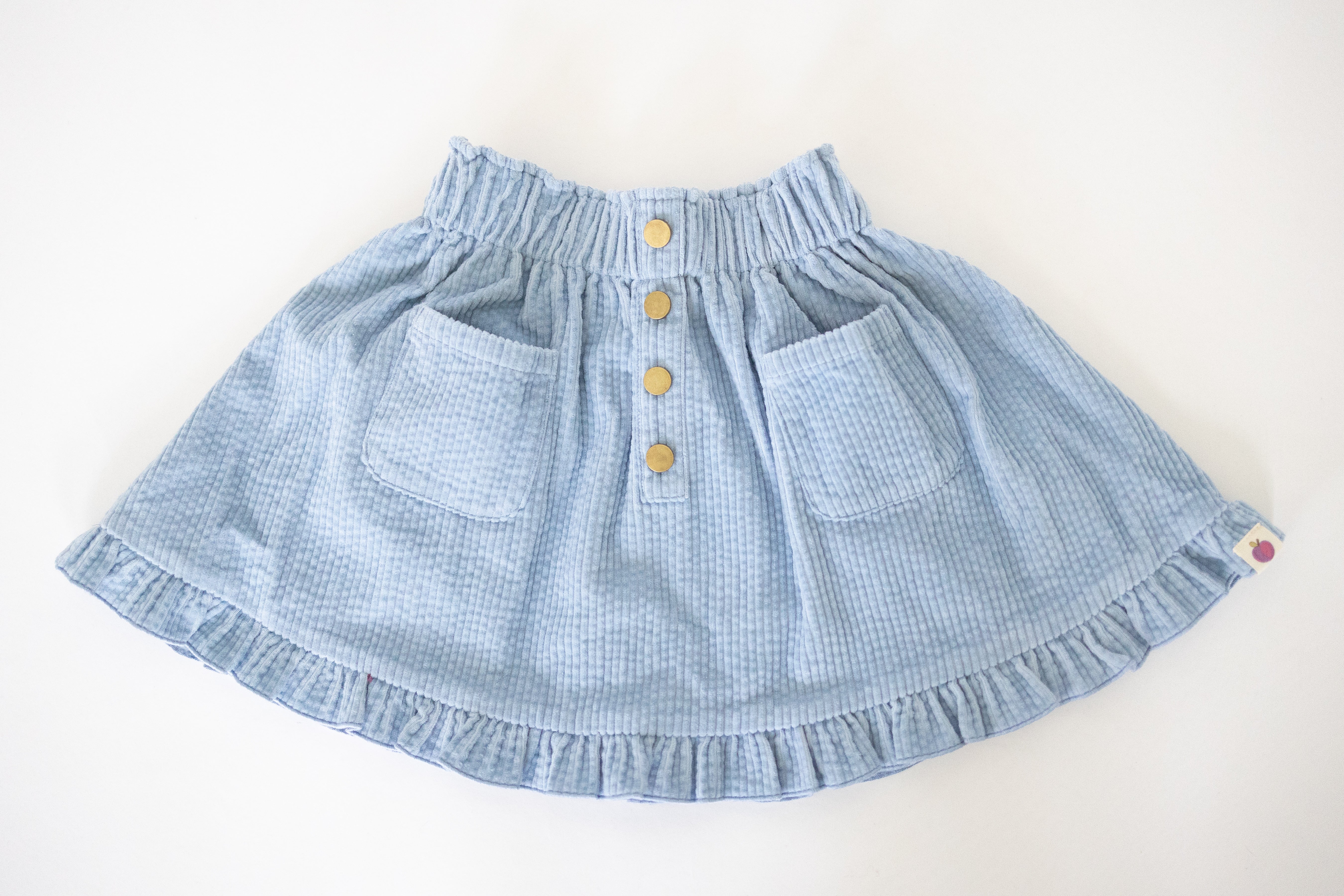 Vienna Corduroy Skirt - Skyloom (Pre-Order)