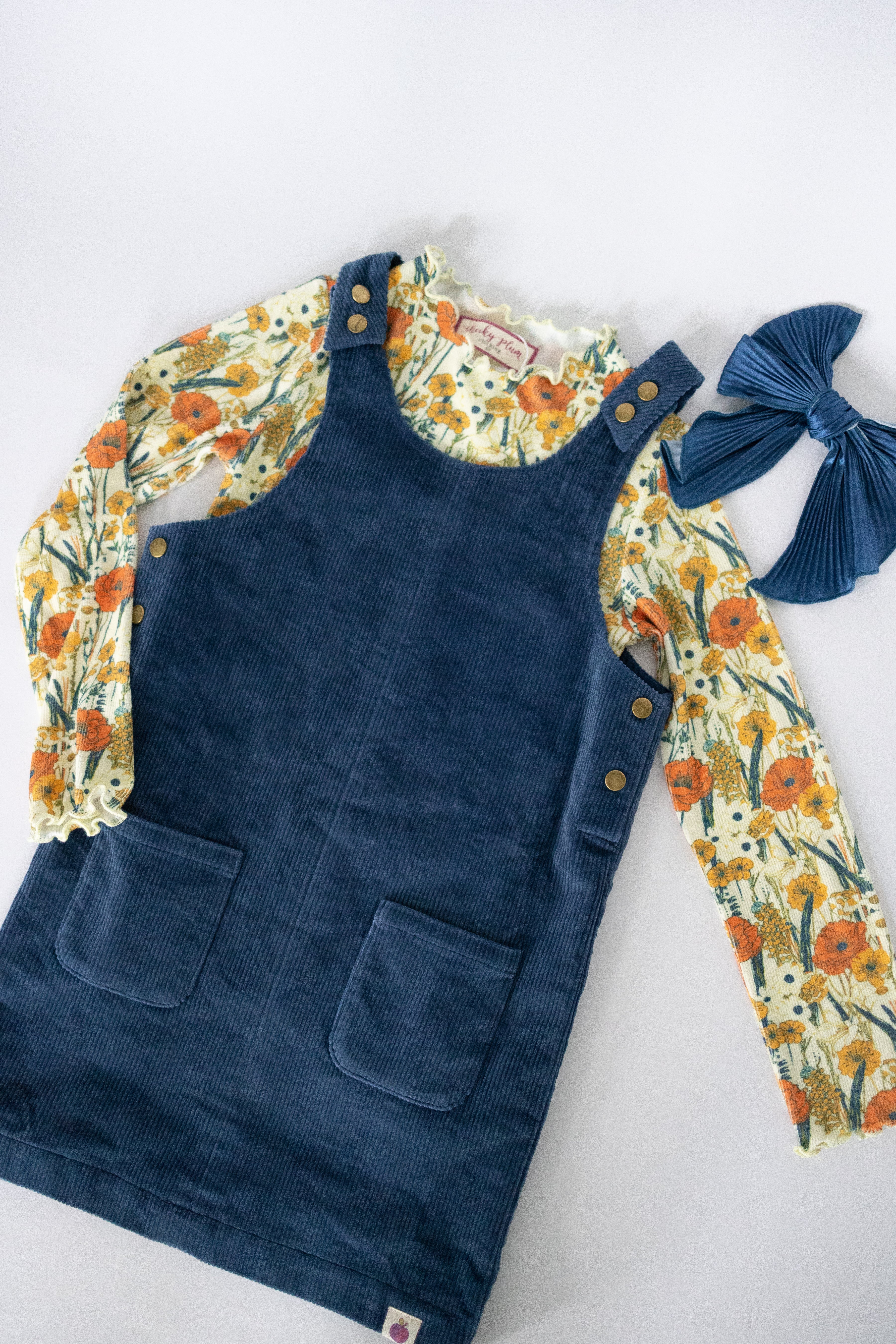 Parker Corduroy Jumper Set - Royal Harvest (Pre-Order)
