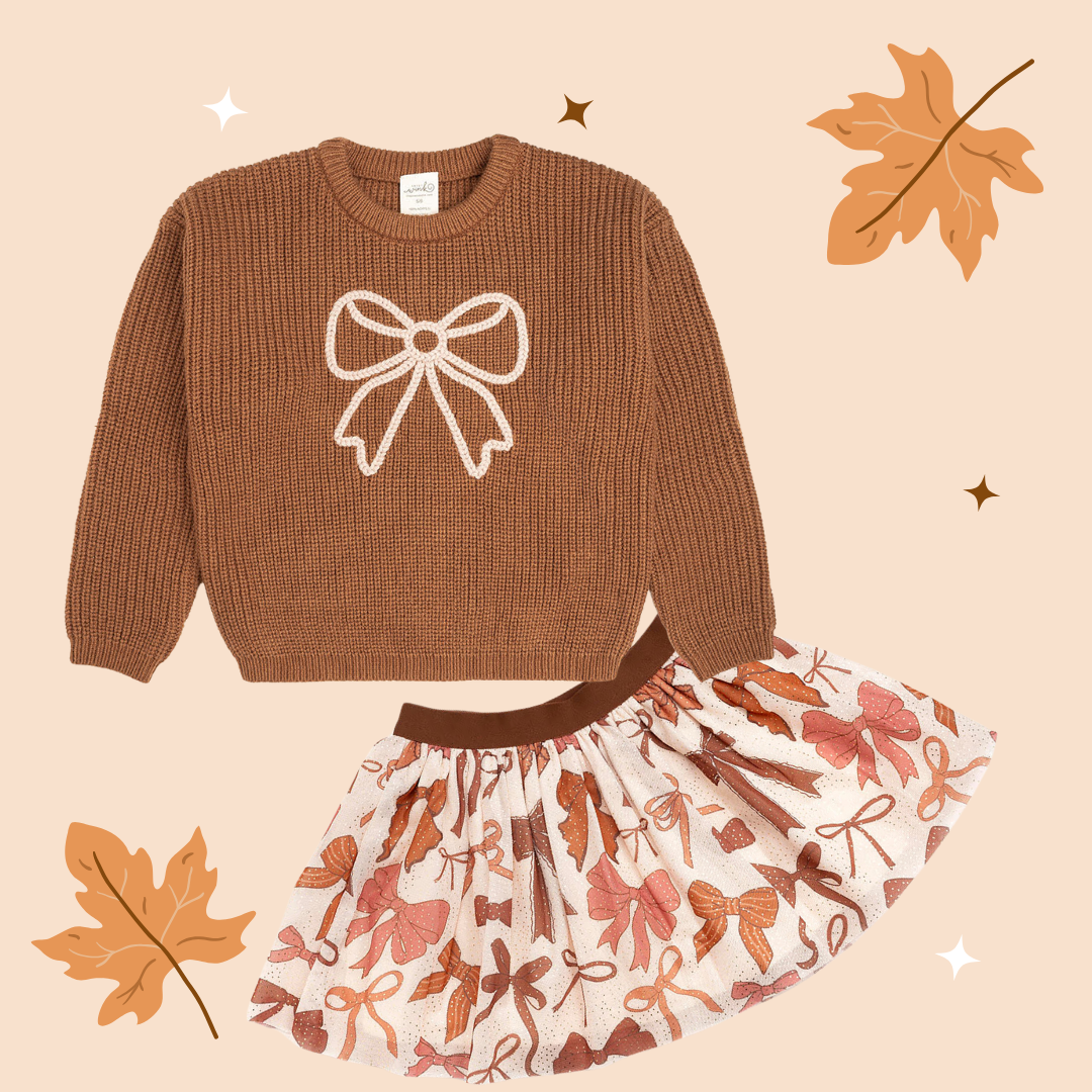 Sweet Wink Sweater - Open Bow Knit