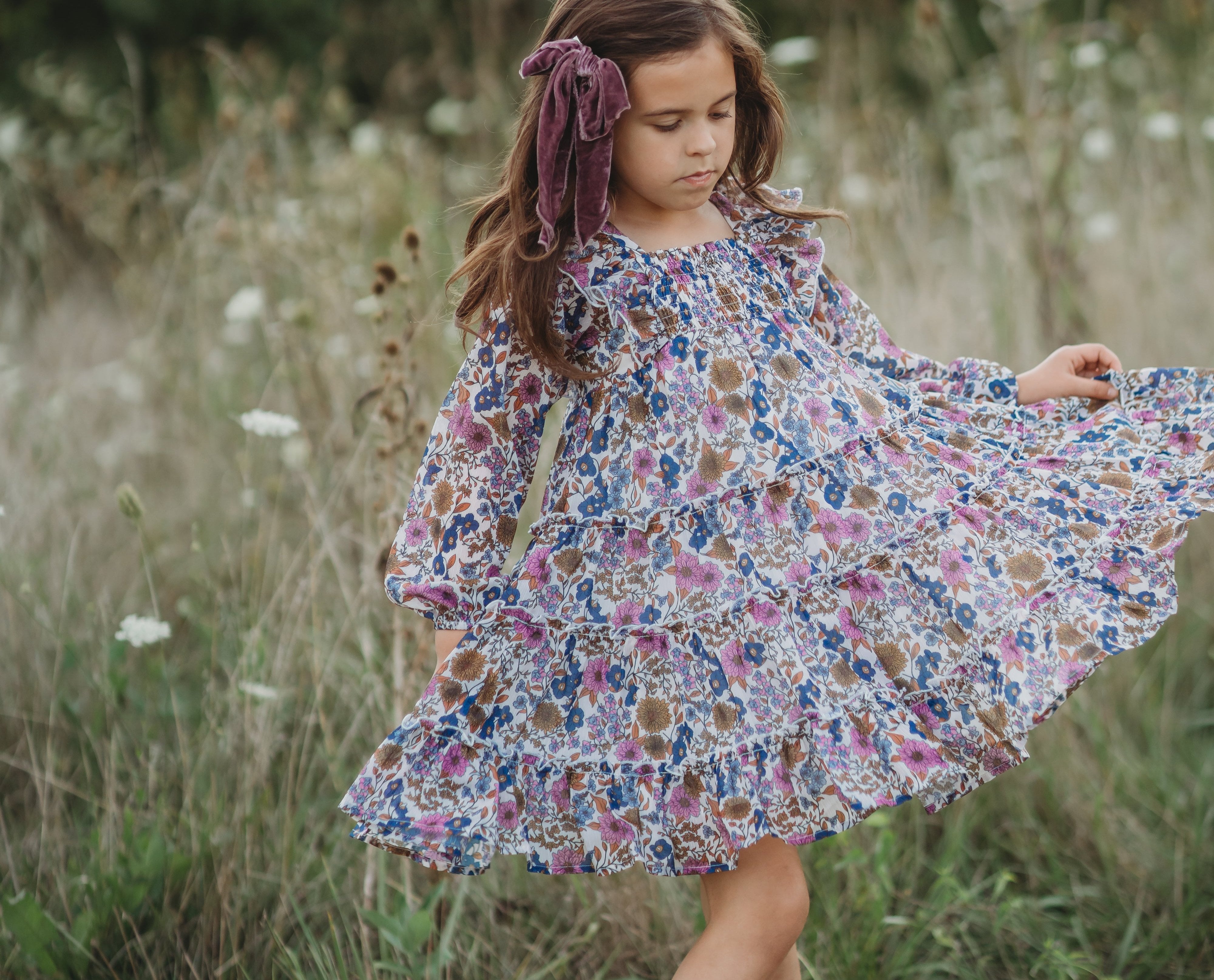 Girls Boutique Dresses Cheeky Plum