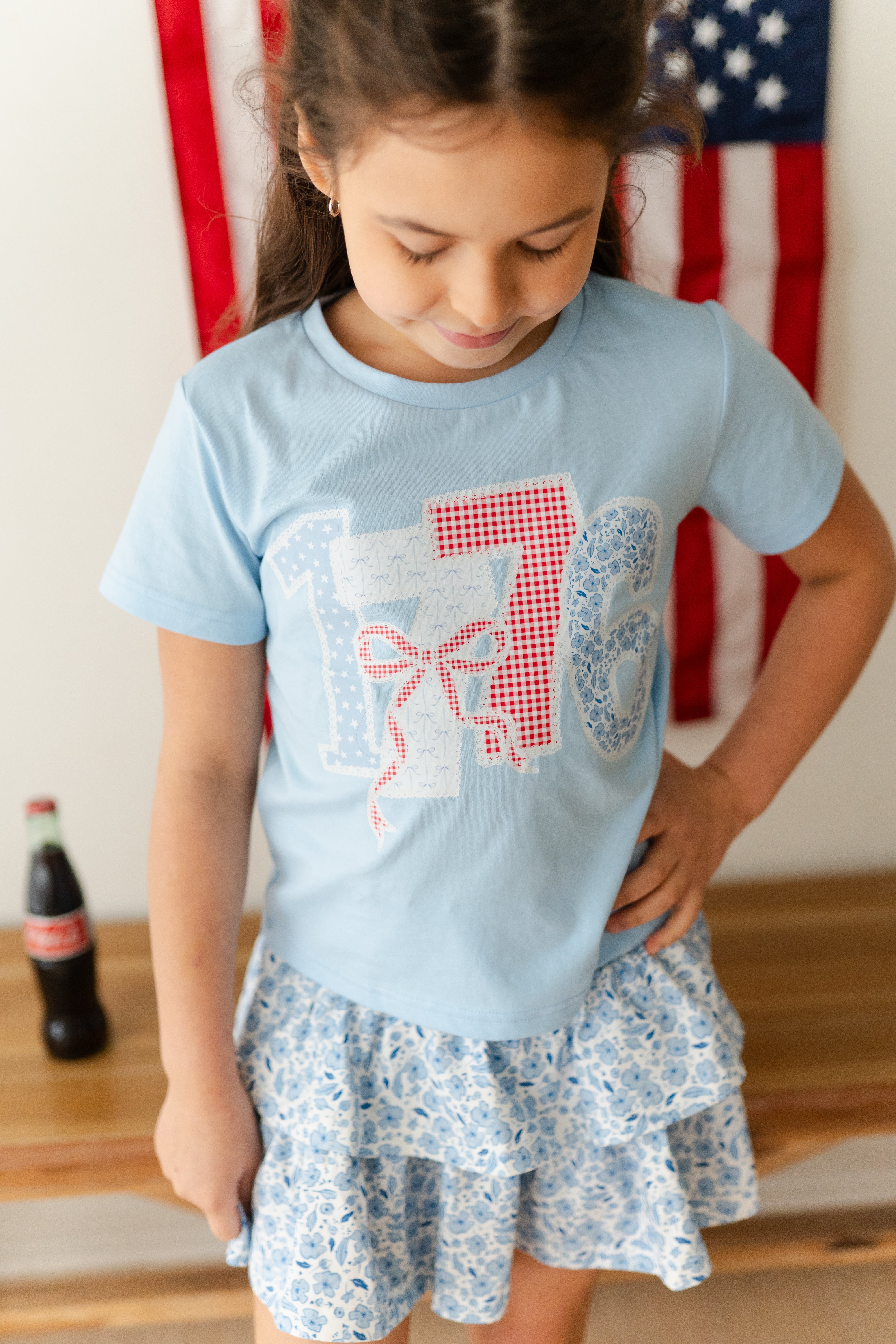 Applique Graphic Tee - 1776 Daydream (Pre-Order)