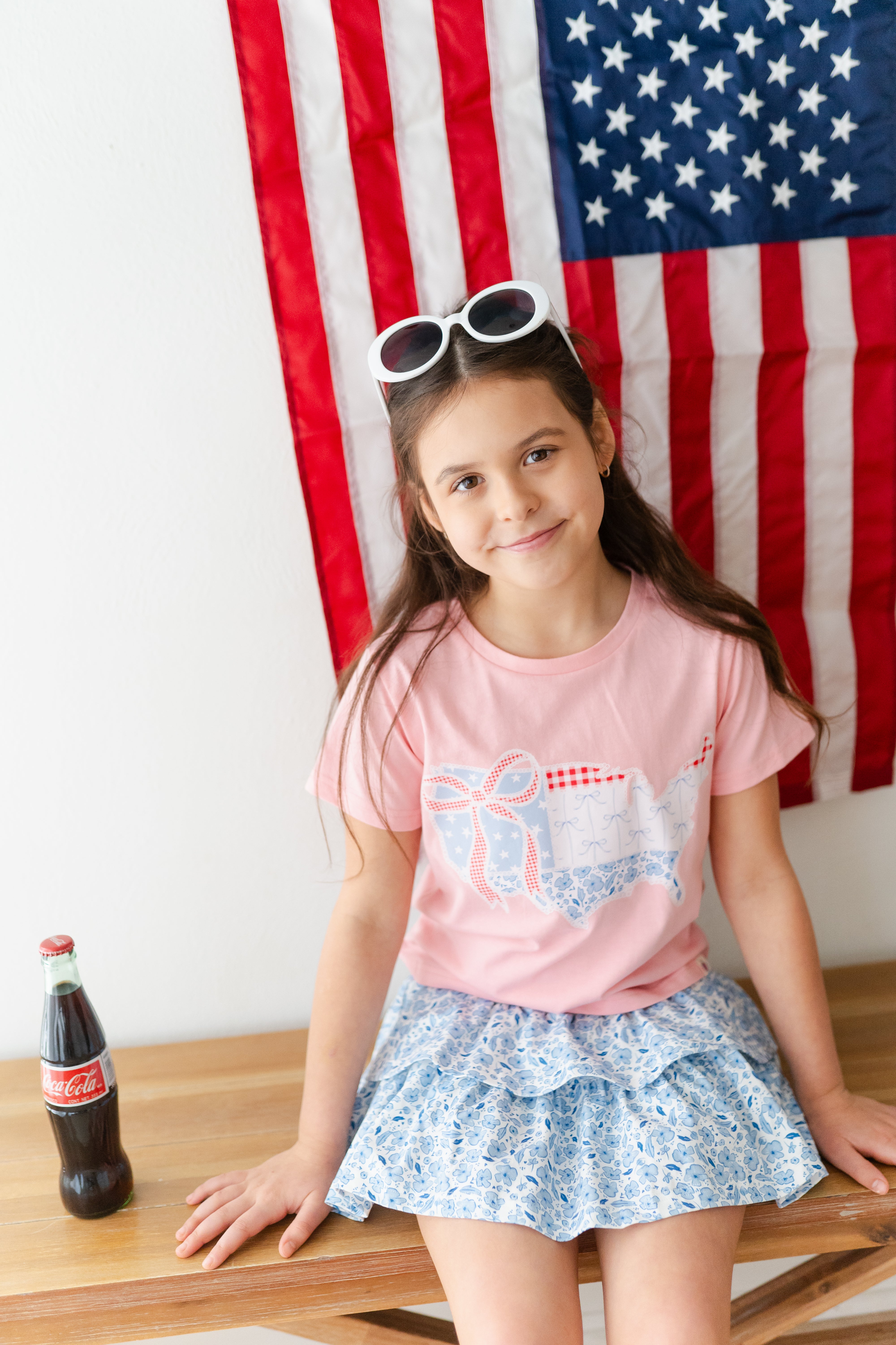 Applique Graphic Tee - Sweet Land of Liberty