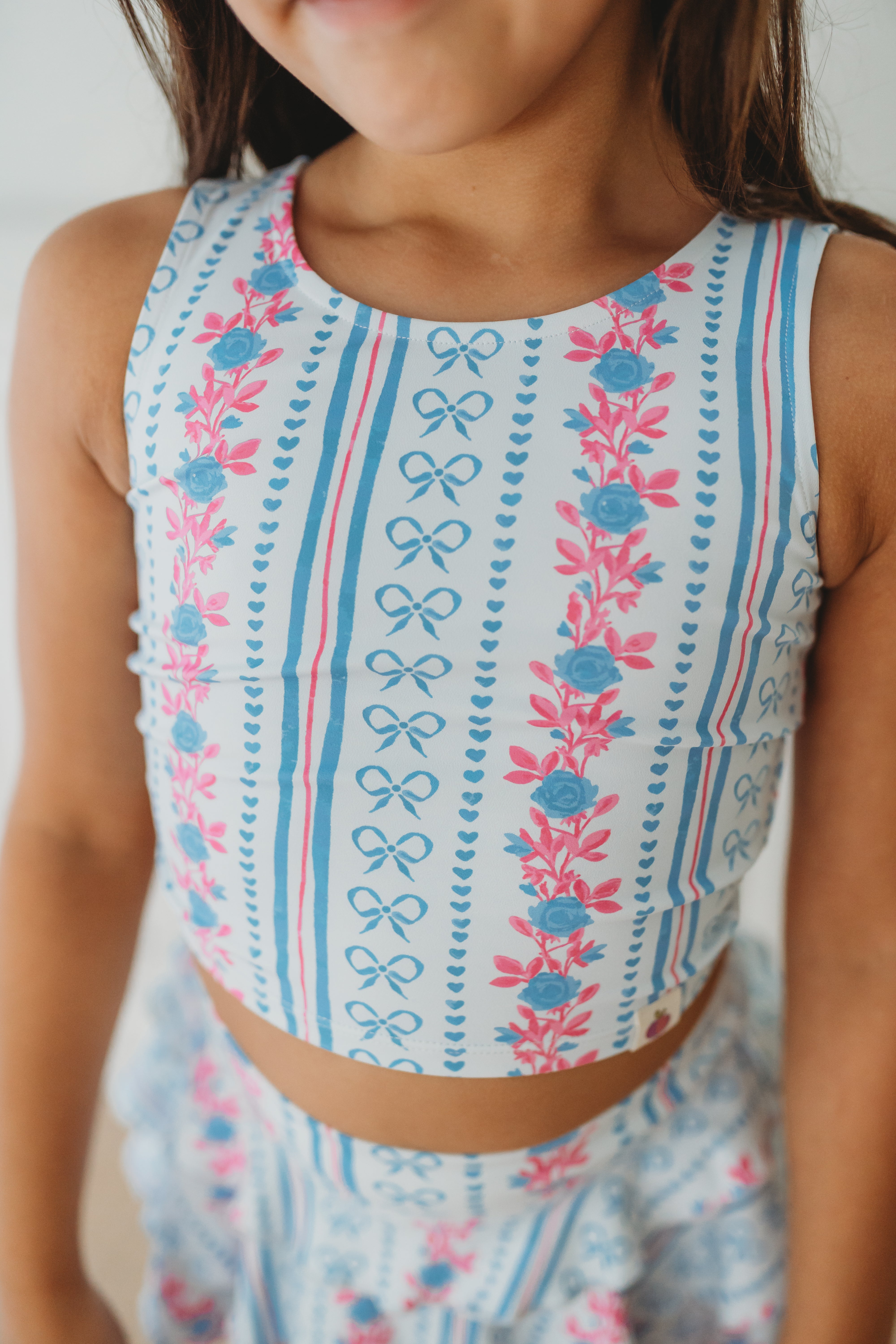 Active Tank - Rosé Ribbon Luxe (Pre-Order)