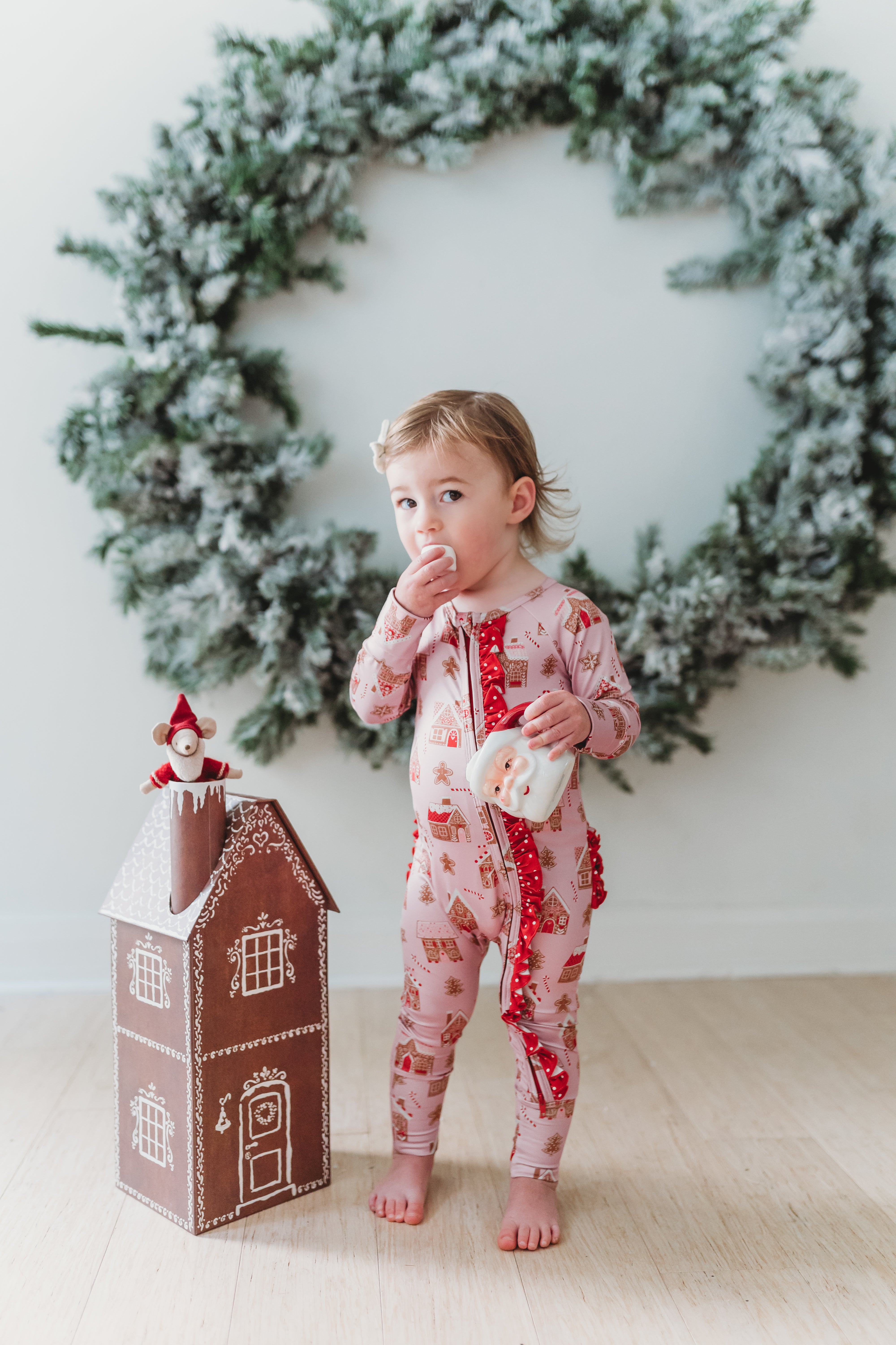 Zipper Loungewear - Gingerbread Lane