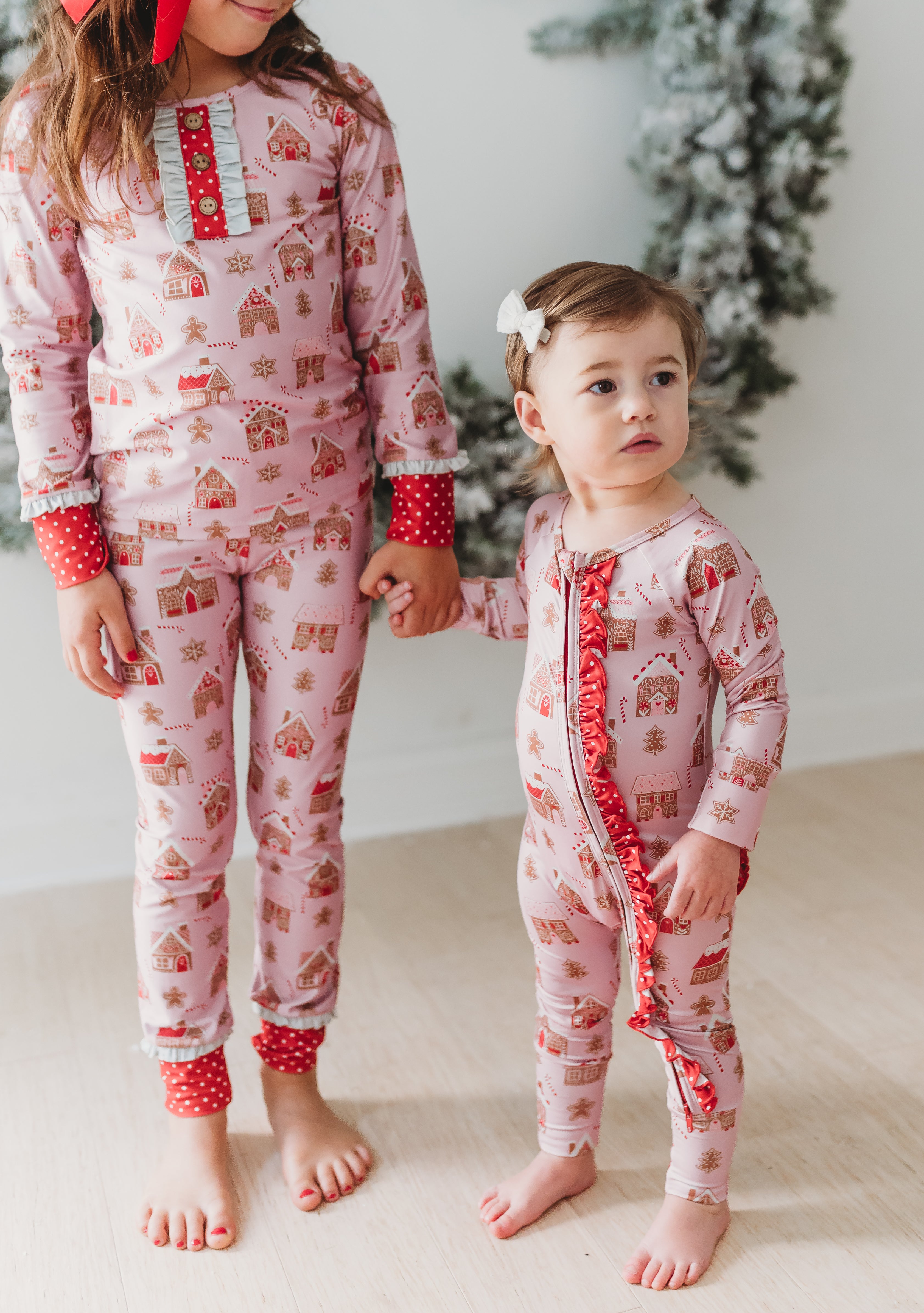 Zipper Loungewear - Gingerbread Lane