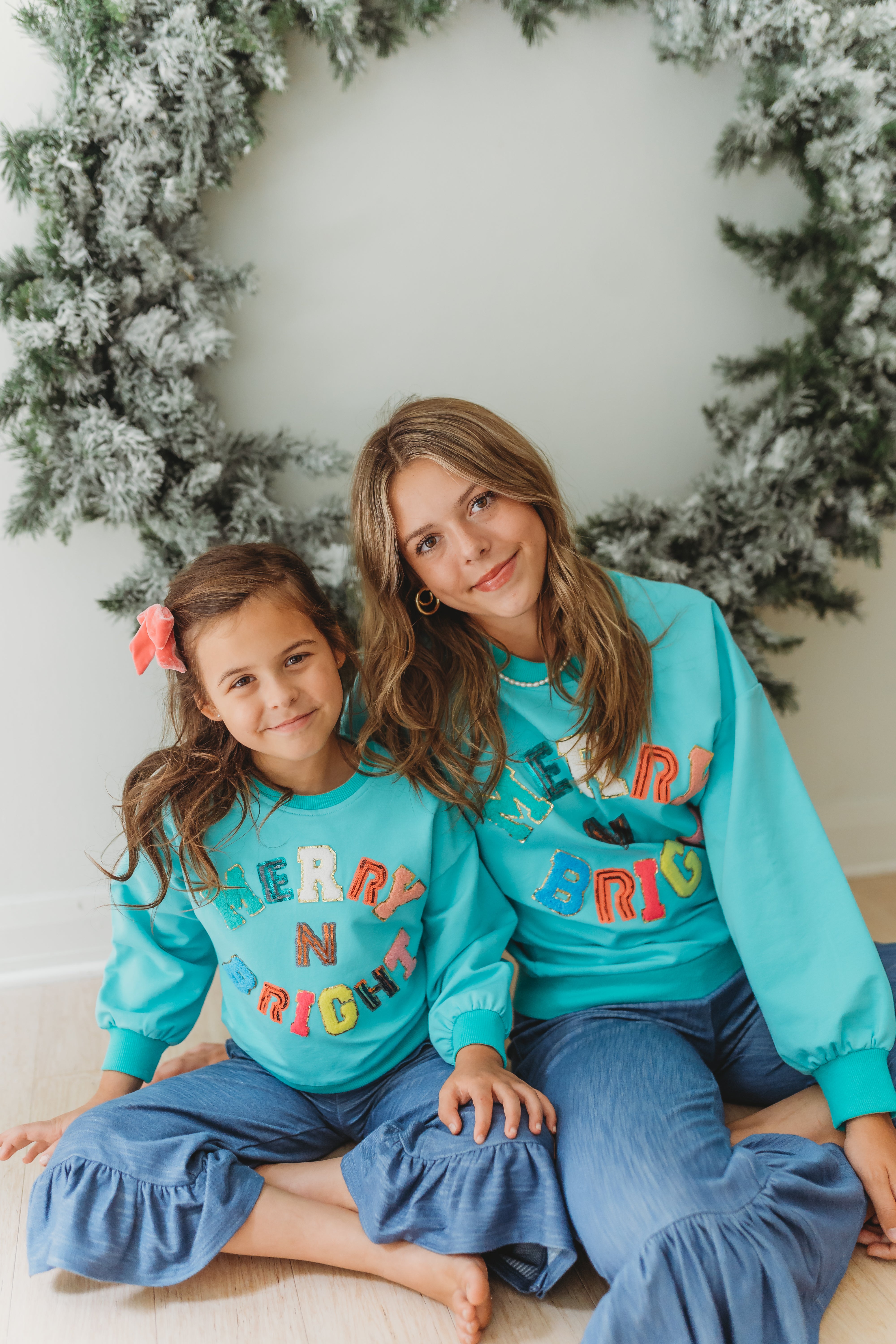 Chenille Sweatshirt - Merry N Bright