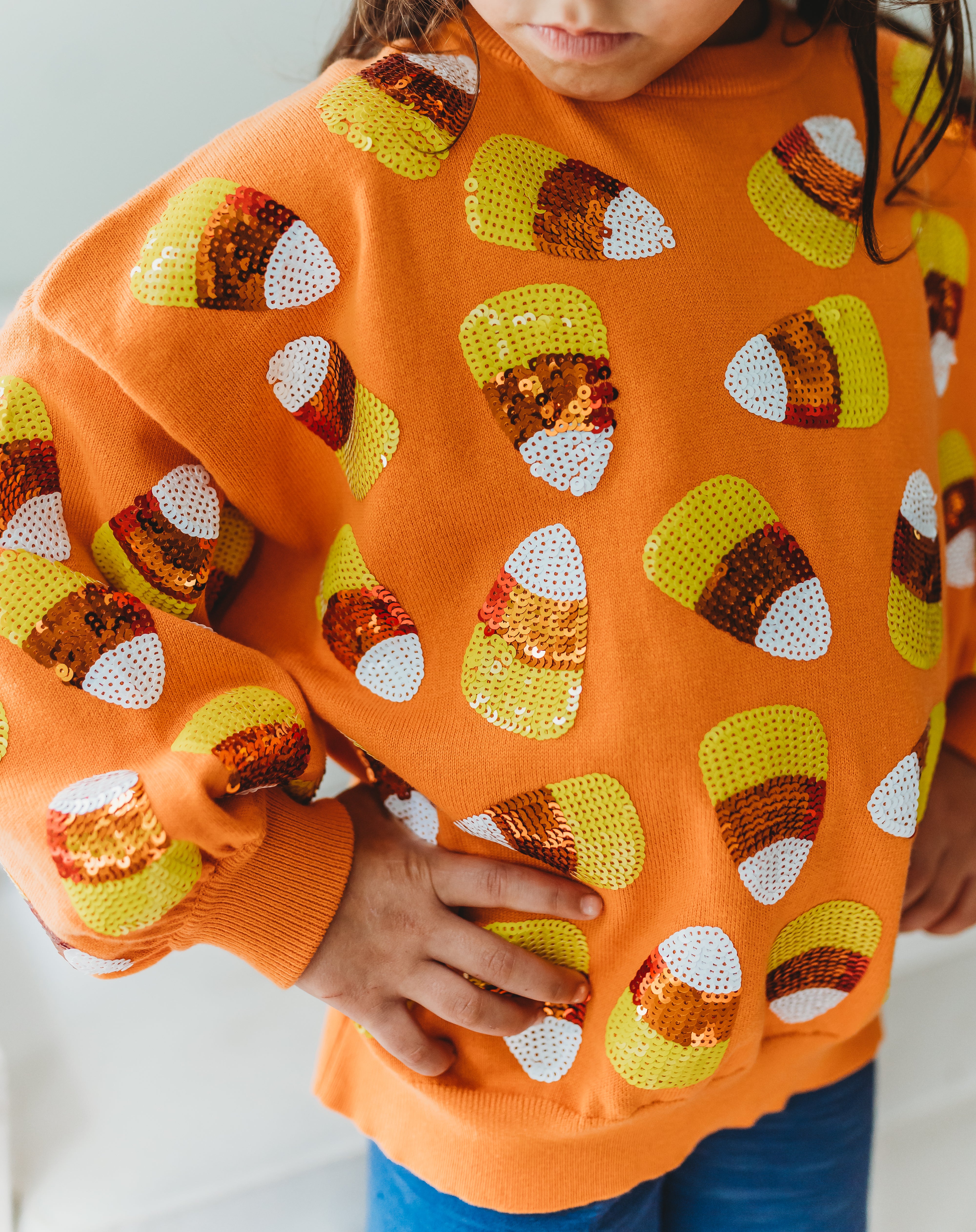 Sweater - Candy Corn Cutie