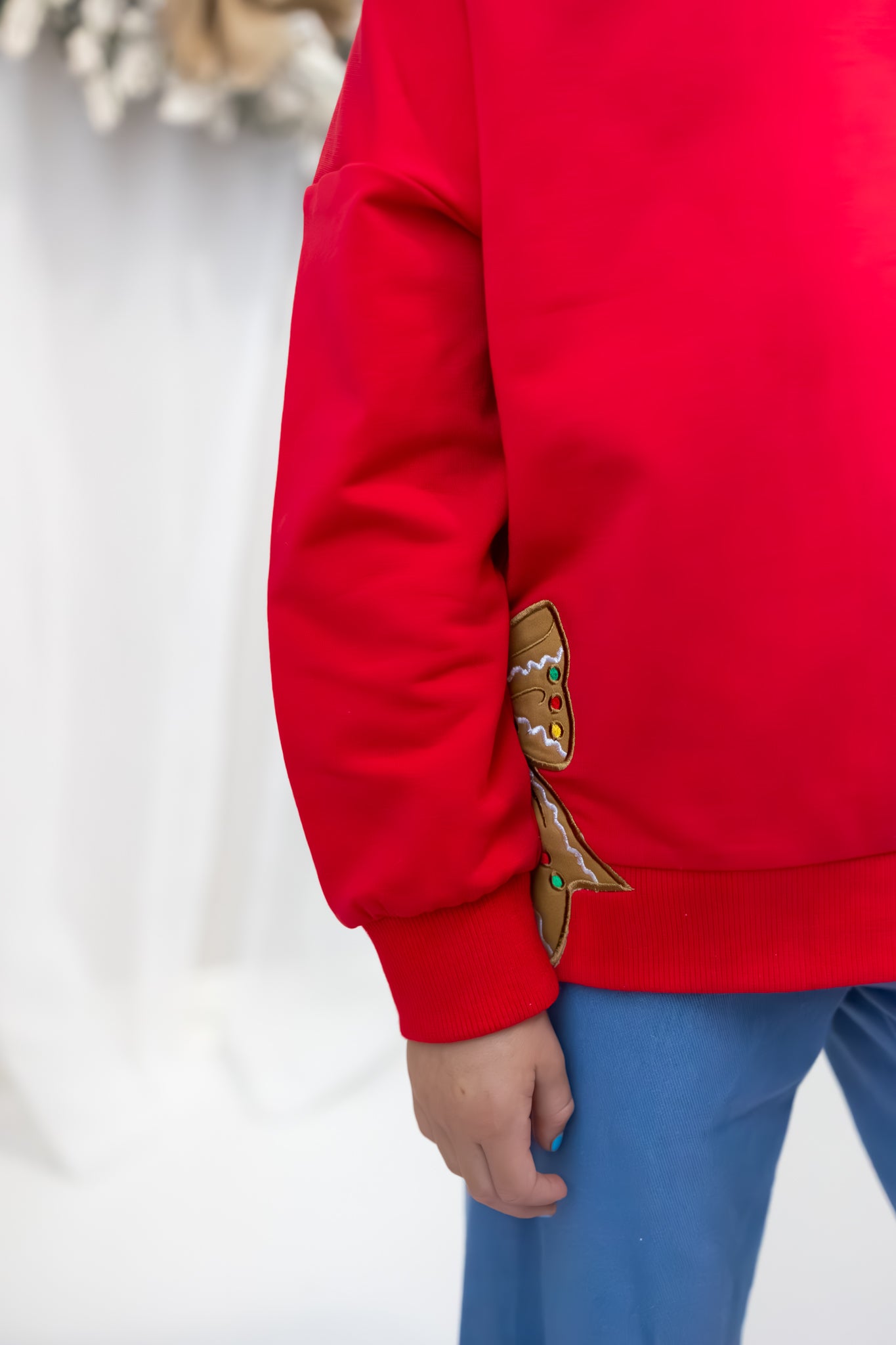 Applique Sweater - Gingerbread Magic (Pre-Order)