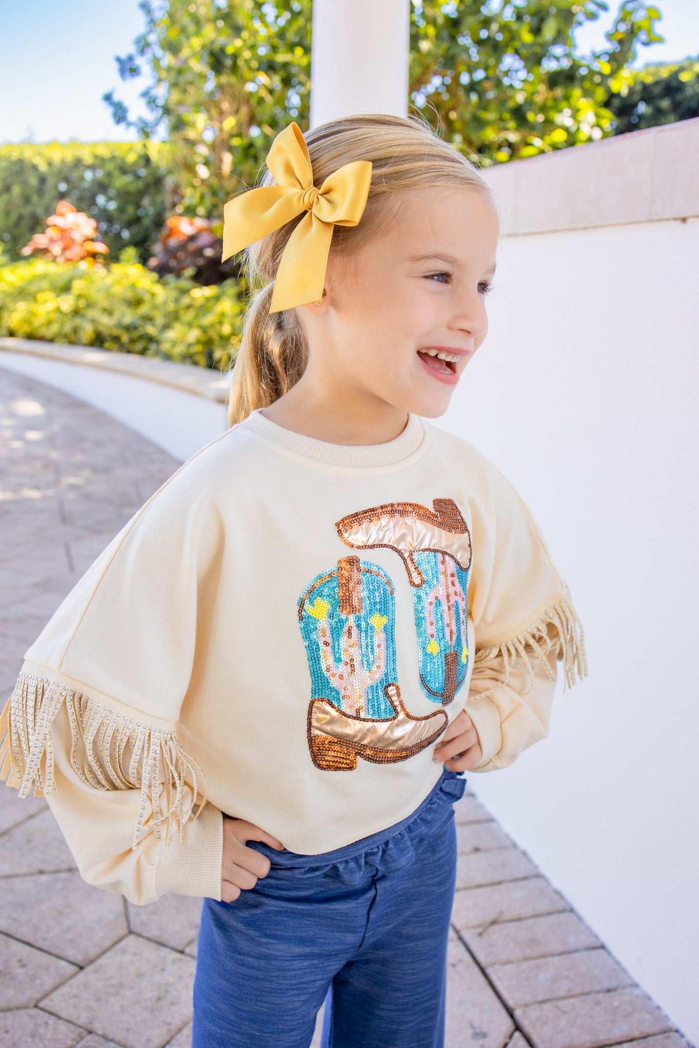 Sequin Sweater - Wild West