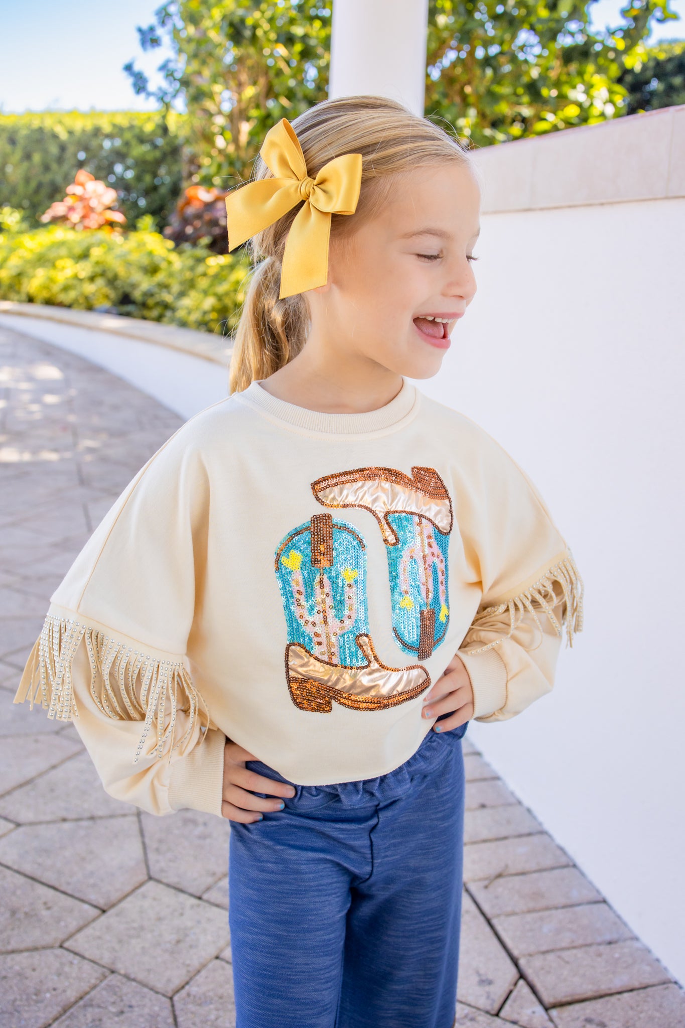 Sequin Sweater - Wild West