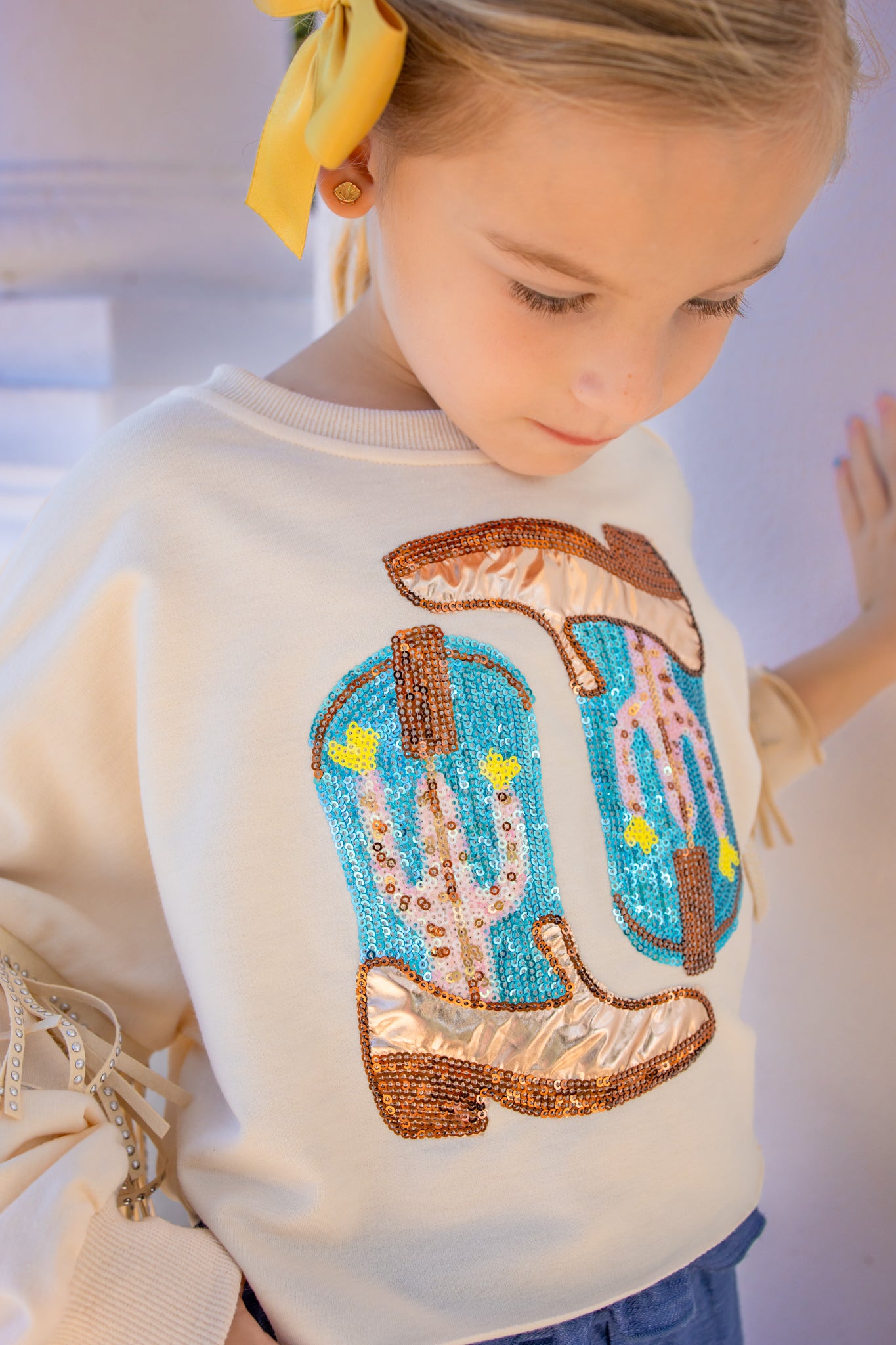 Sequin Sweater - Wild West