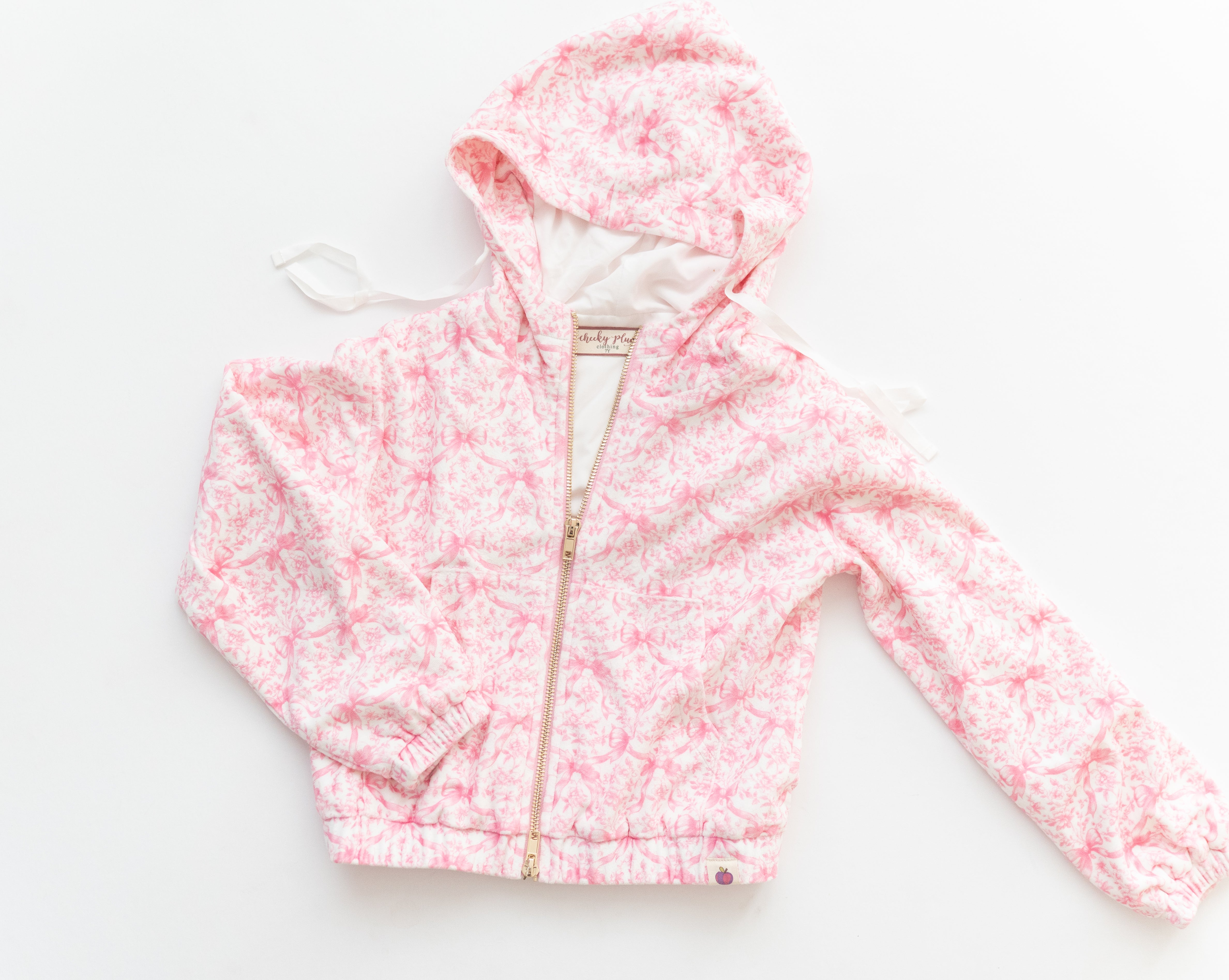 Velour Active Zipper Sweater - Heirloom Rose