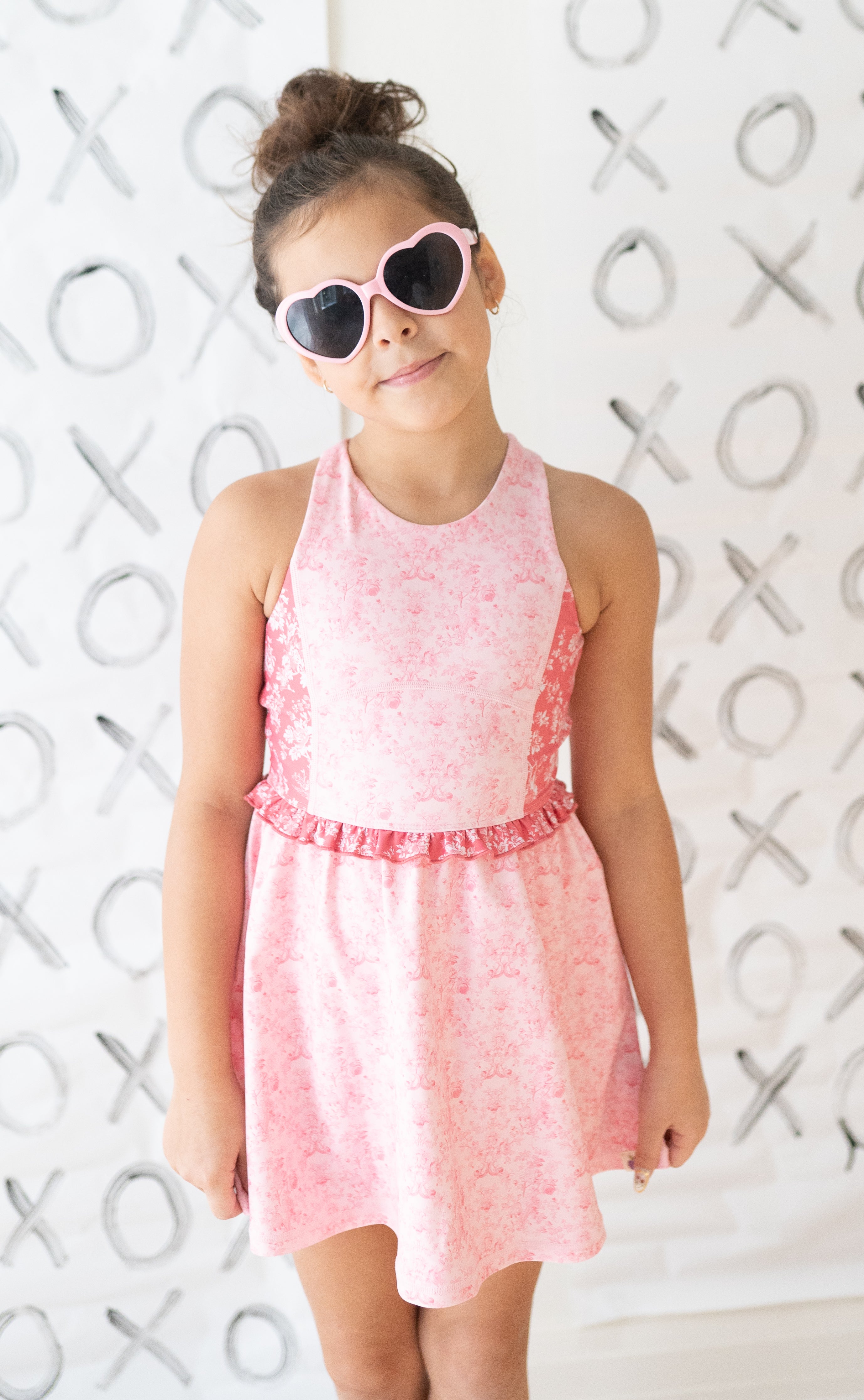 Athletic Dress - Pink Peony