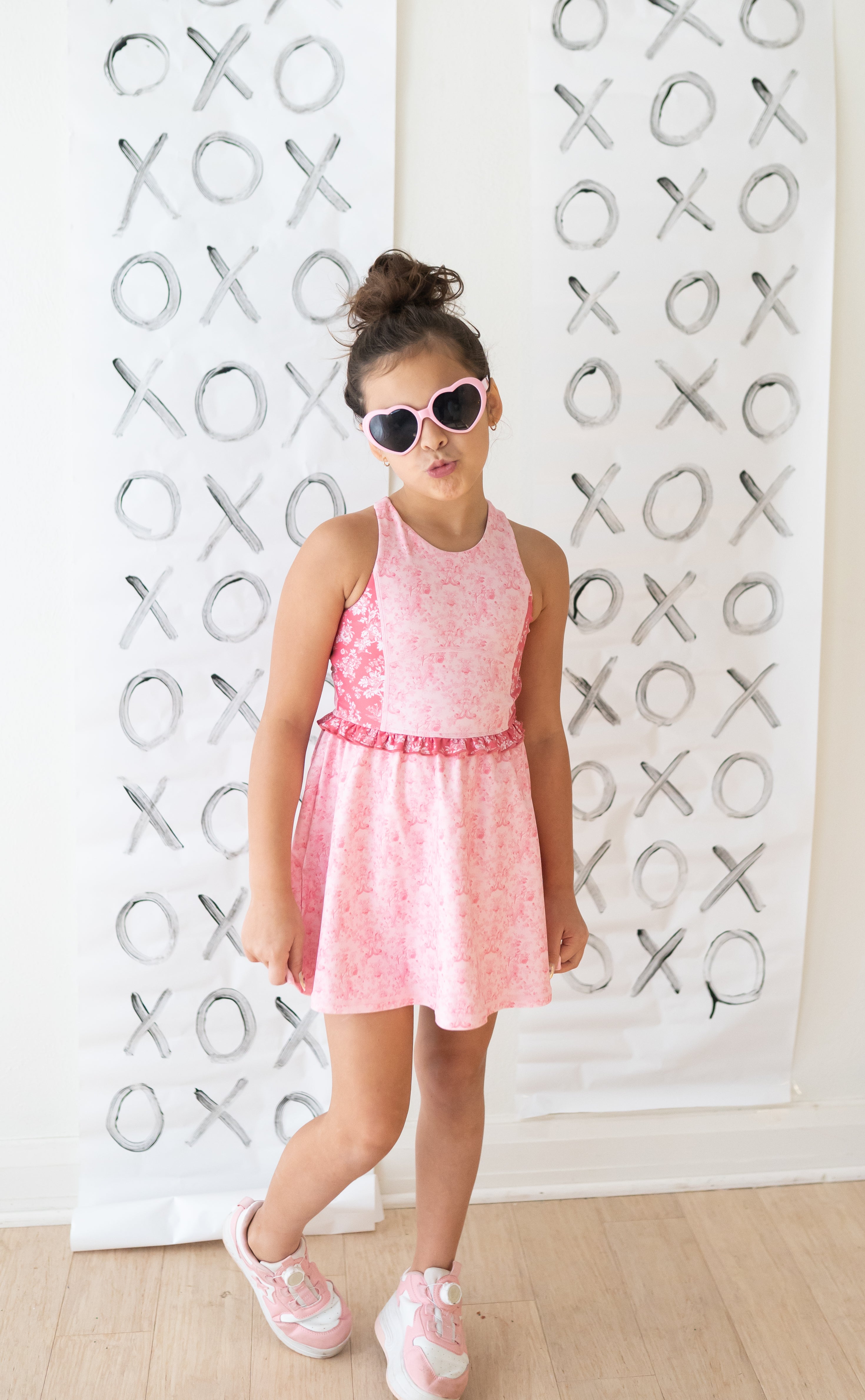 Athletic Dress - Pink Peony