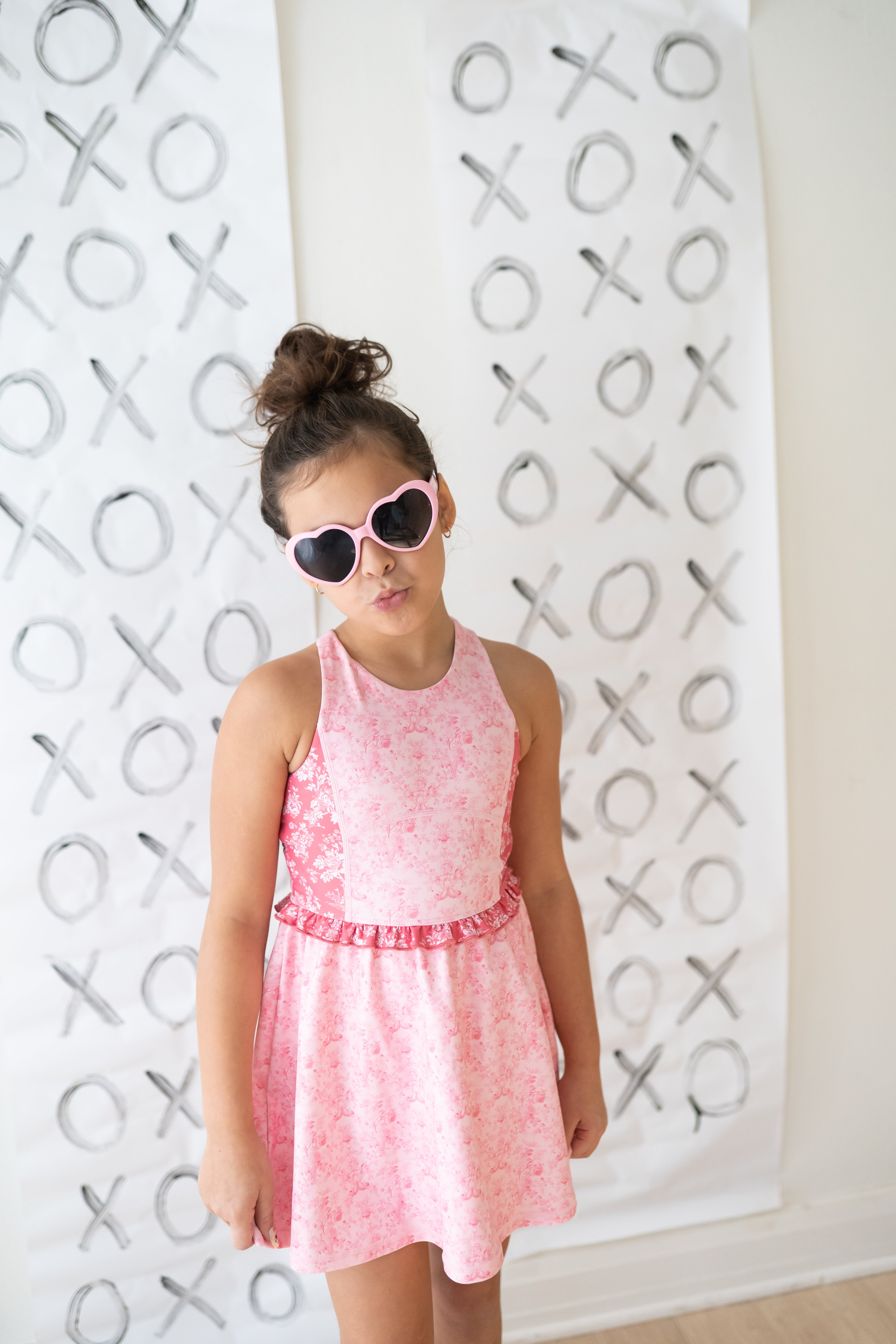 Athletic Dress - Pink Peony