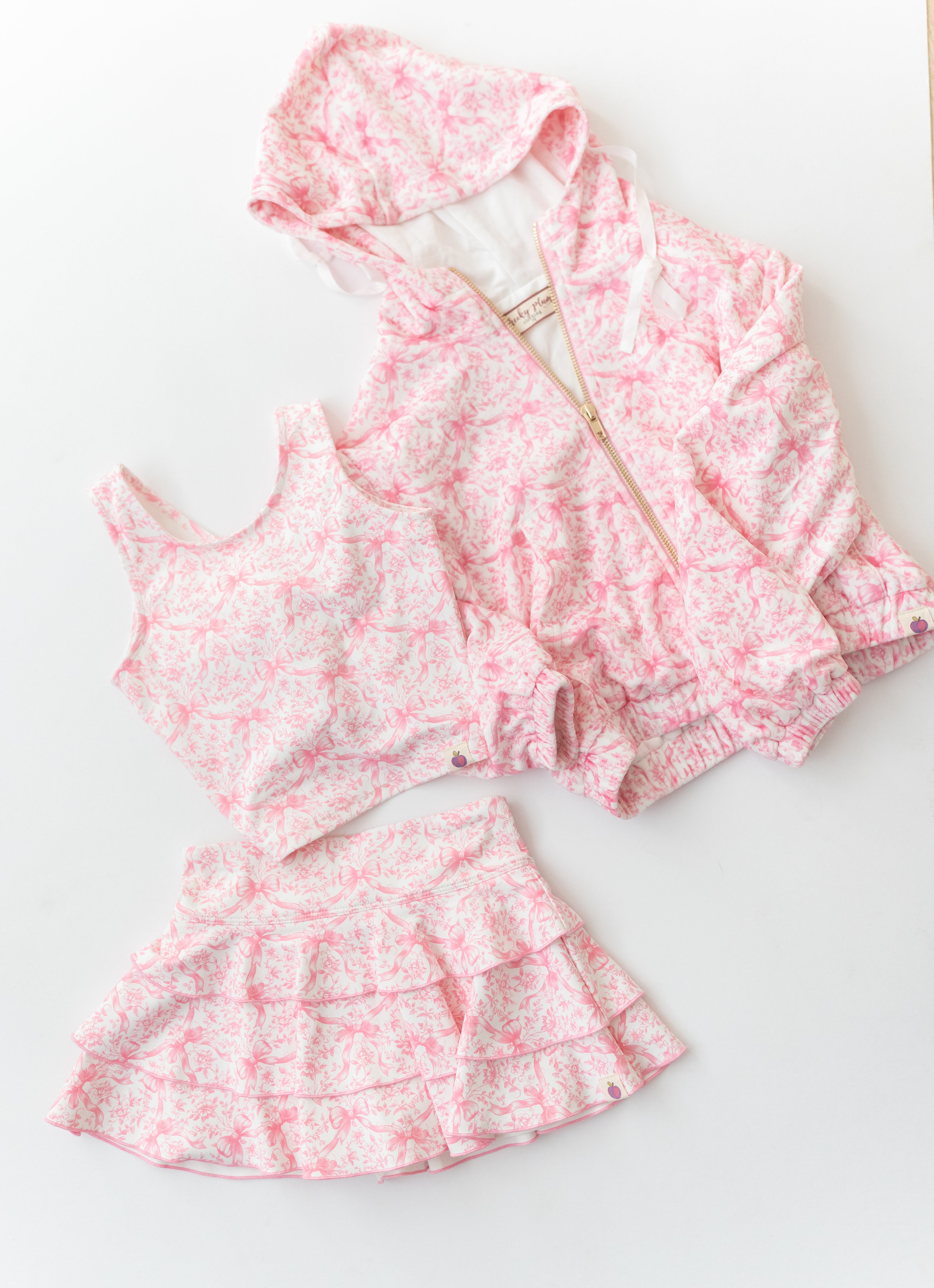 Velour Active Zipper Sweater - Heirloom Rose