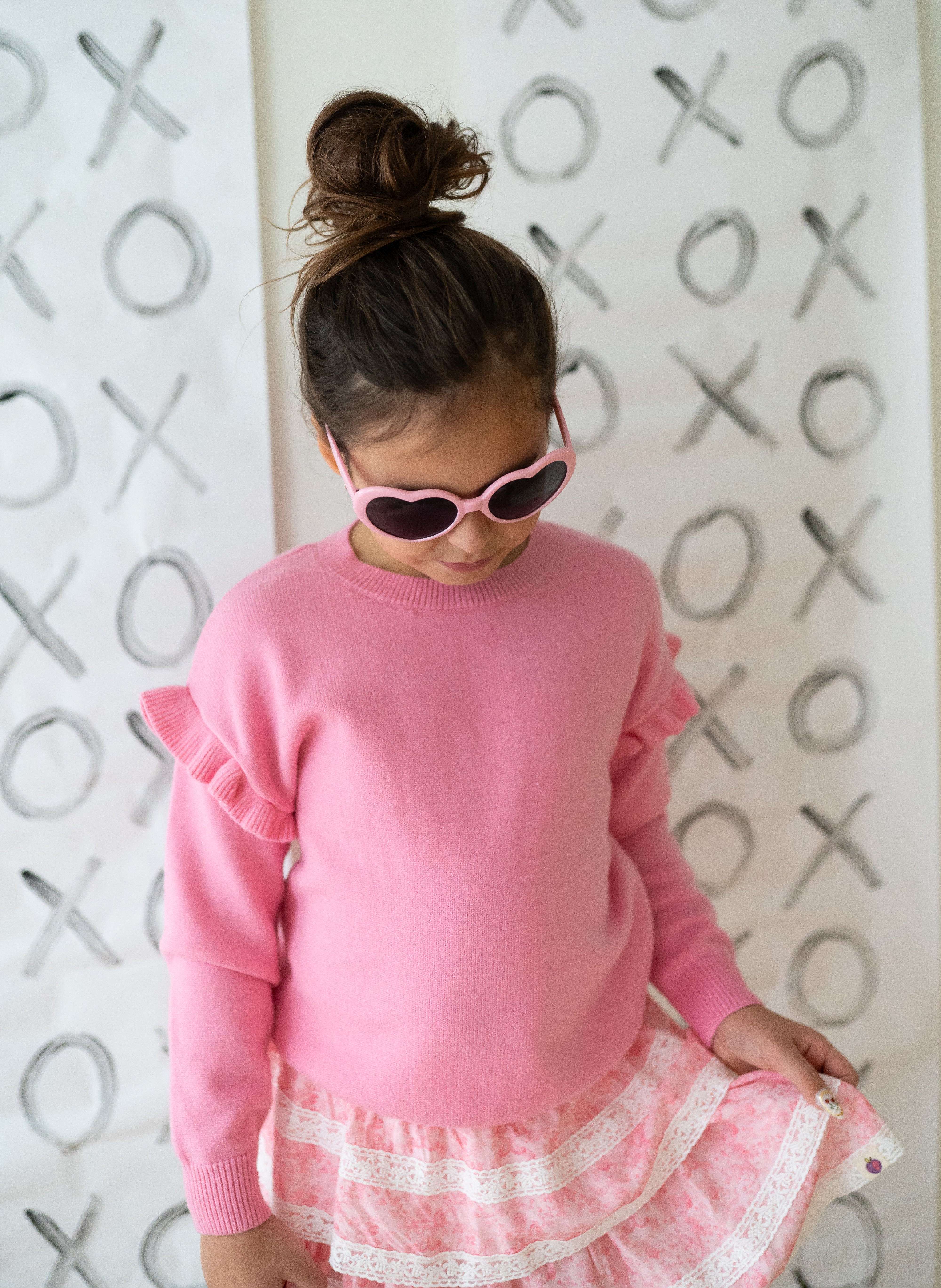 Blair Layer Skirt - Pink Peony