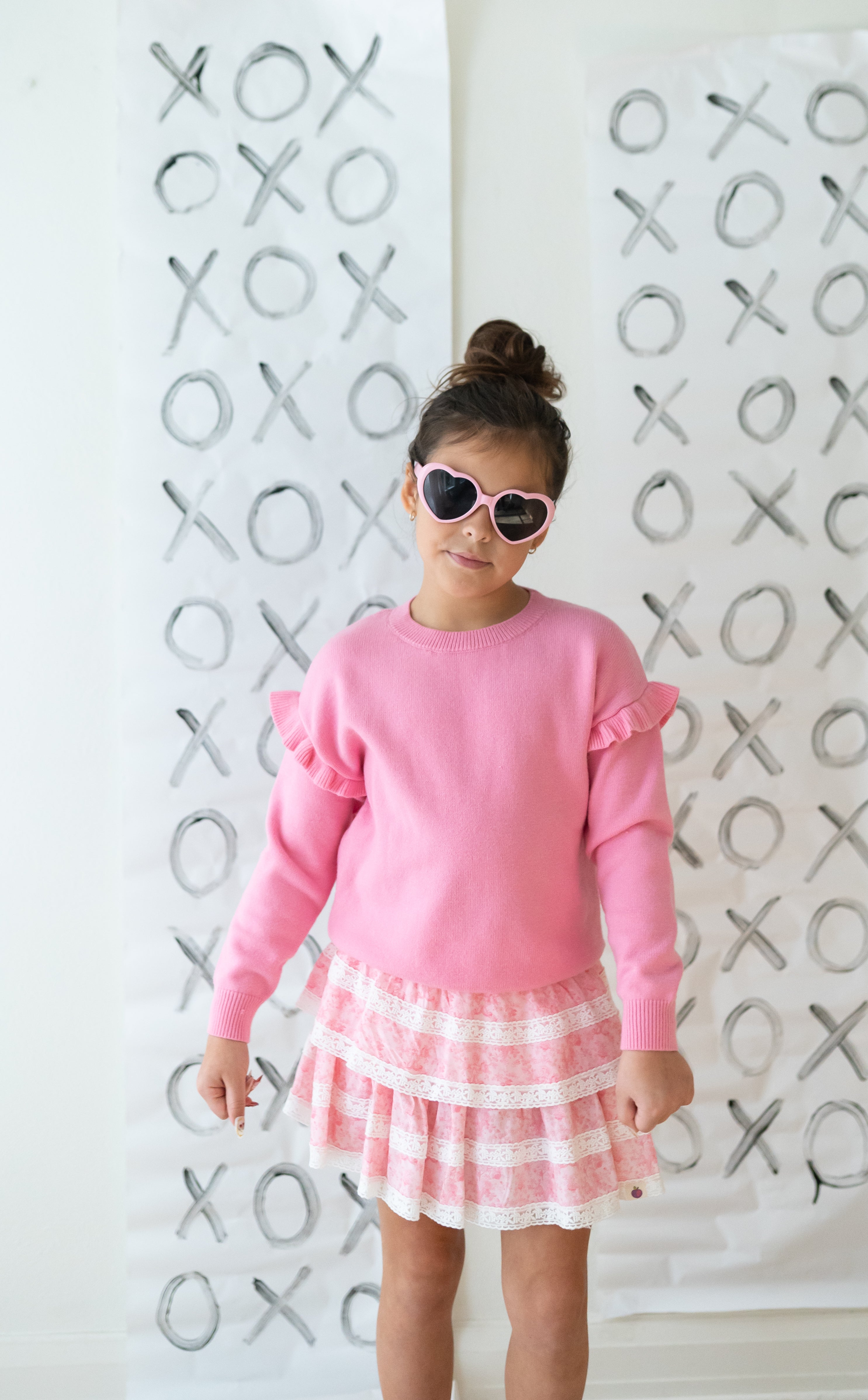 Blair Layer Skirt - Pink Peony