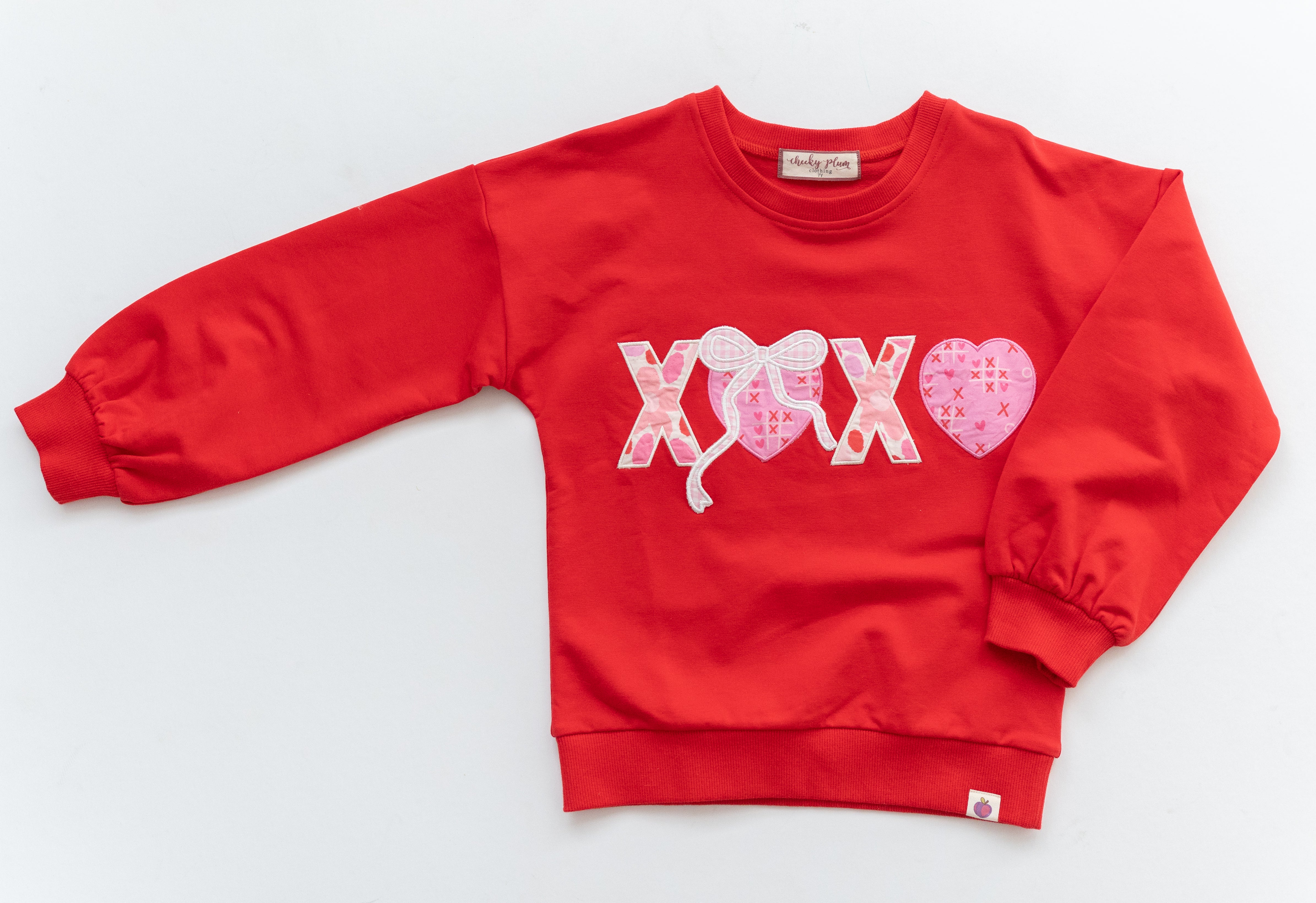 Applique Sweater - XOXO