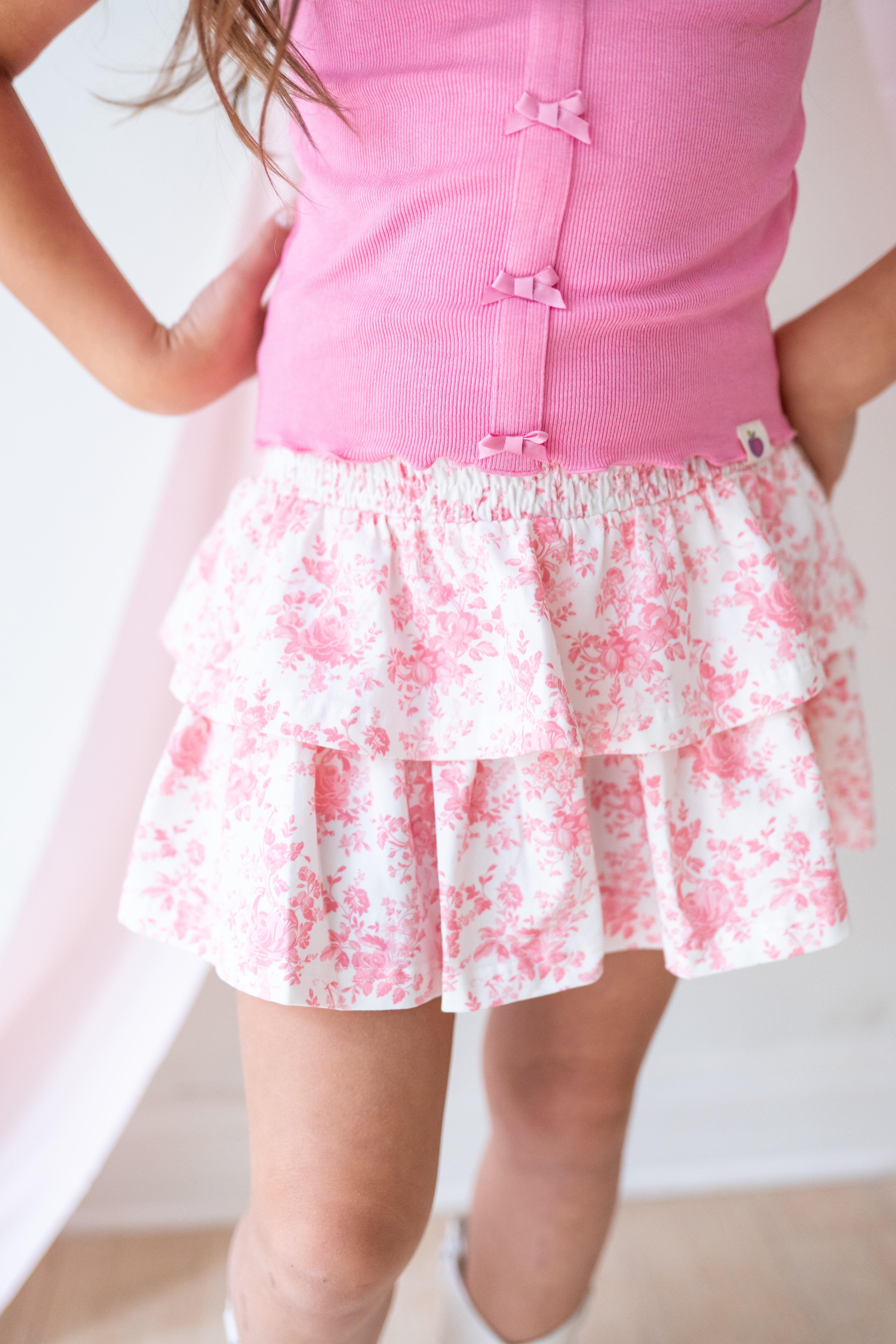 Bow Top - Toile de Rose (Pre-Order)