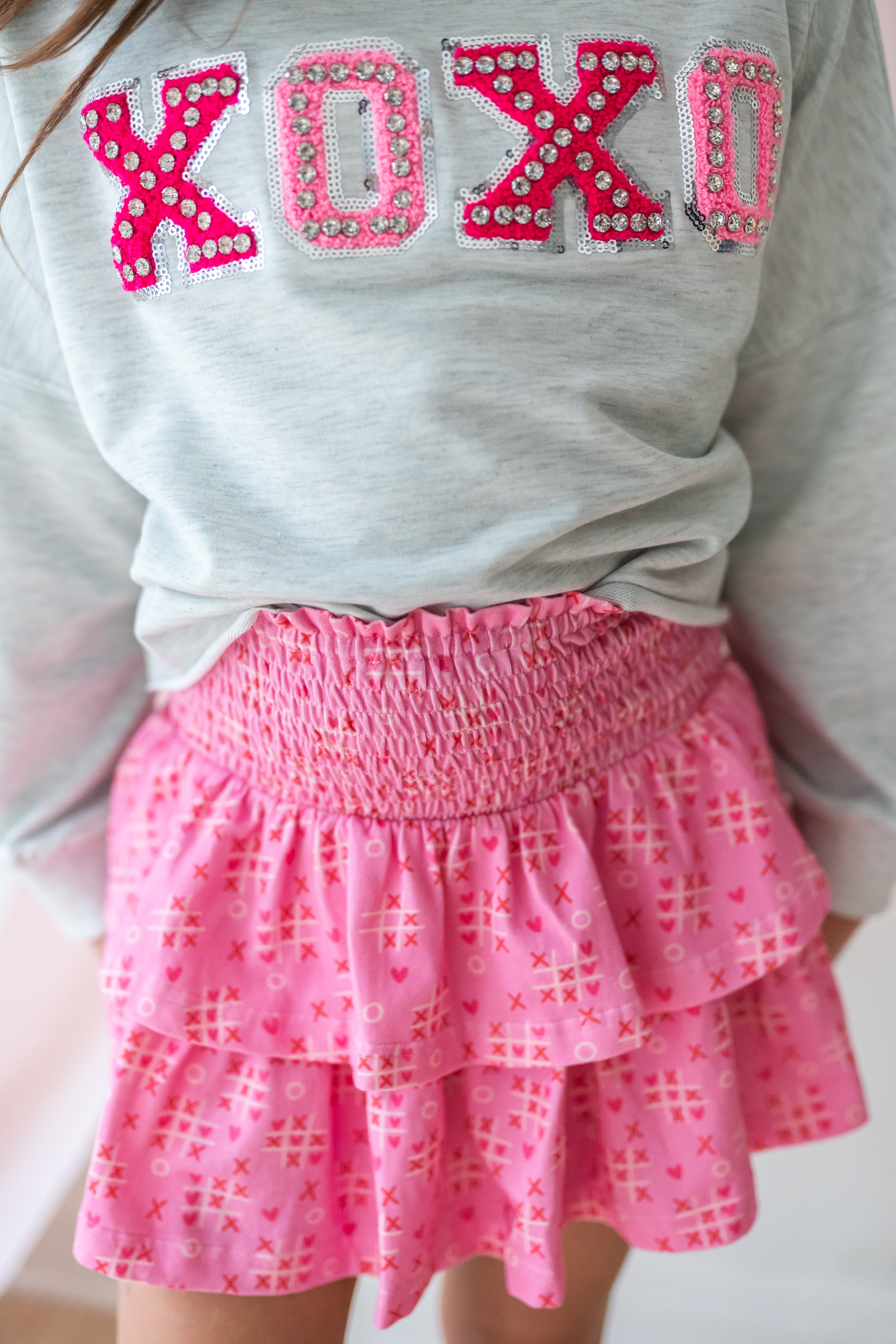 Sweater - Jeweled Xoxo