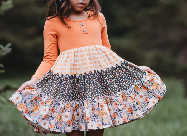 Annistyn Knit Dress - Terra Cotta