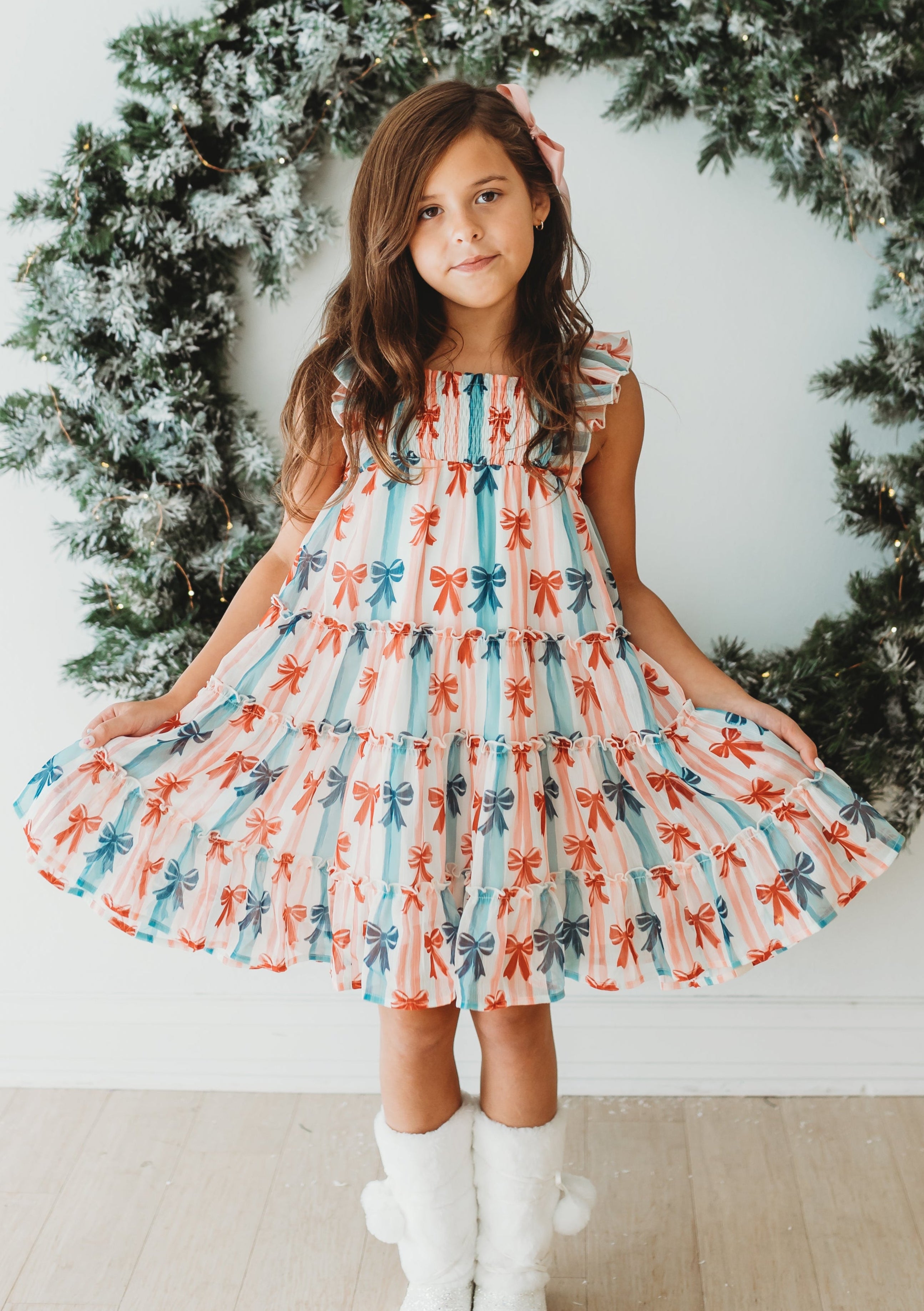 Brielle Shimmer Dress - Twinkle Tied (Pre-Order)