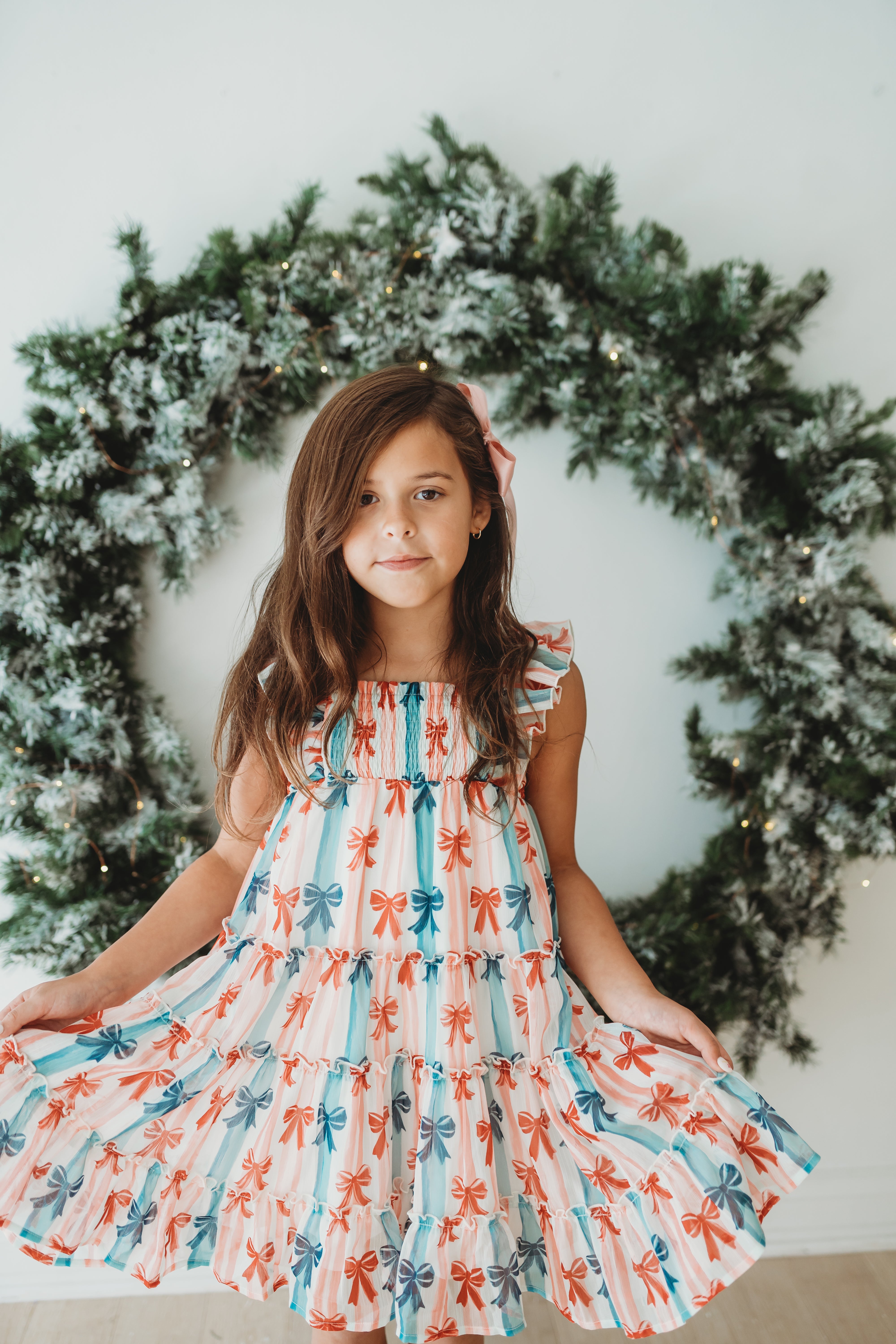 Brielle Shimmer Dress - Twinkle Tied (Pre-Order)