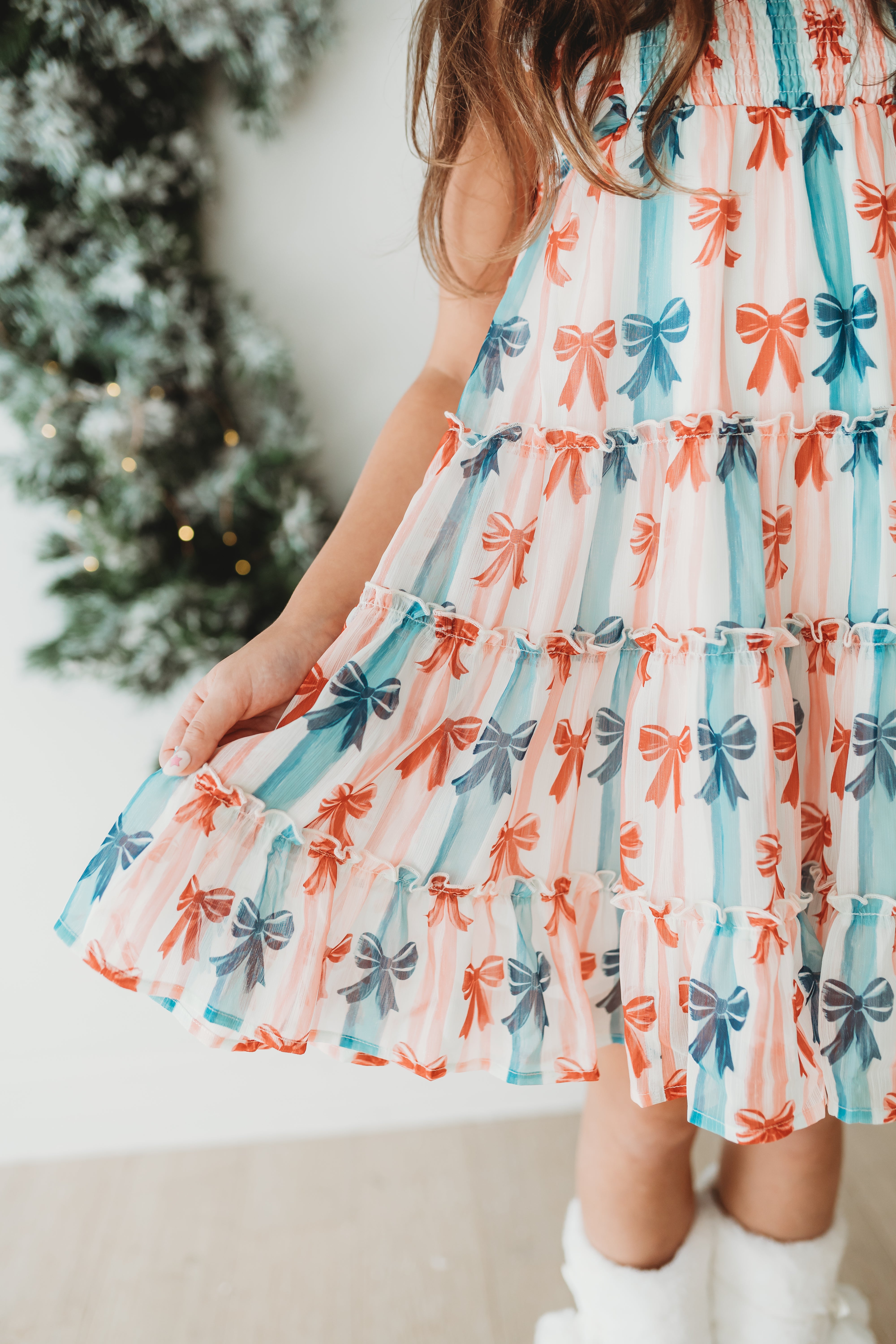 Brielle Shimmer Dress - Twinkle Tied (Pre-Order)