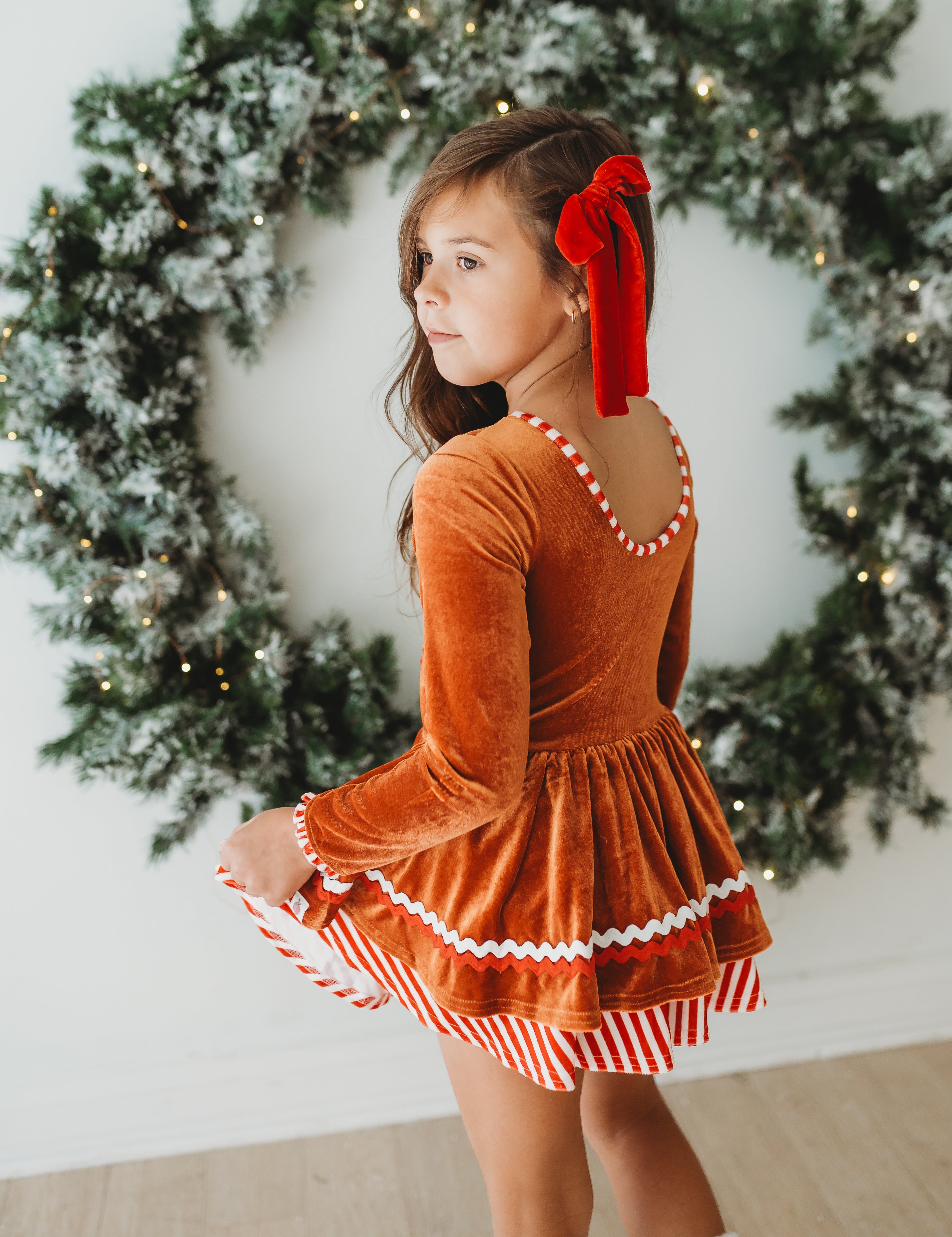 Farrah Velvet Leotard - Miss Ginger (Pre-Order)