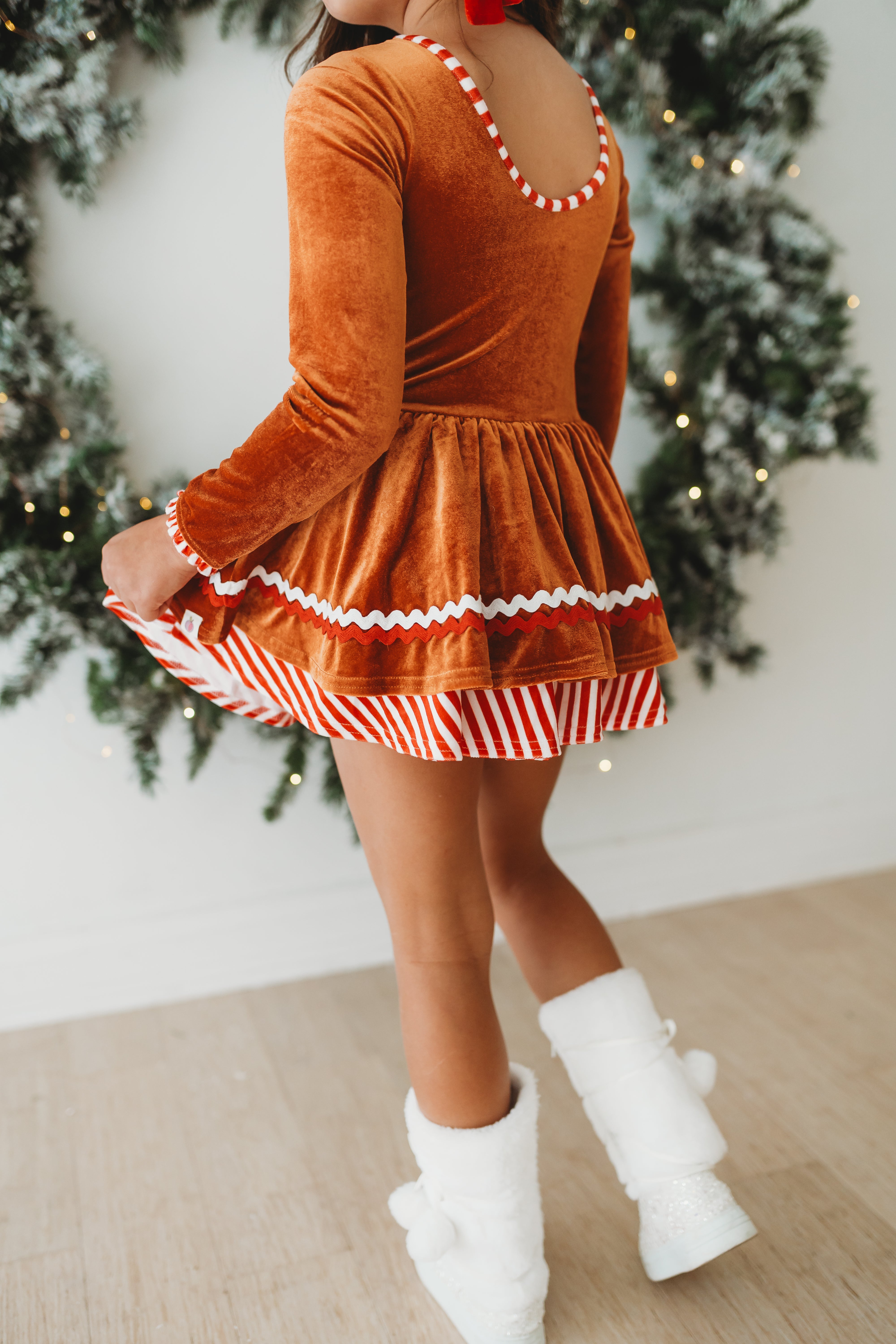 Farrah Velvet Leotard - Miss Ginger (Pre-Order)
