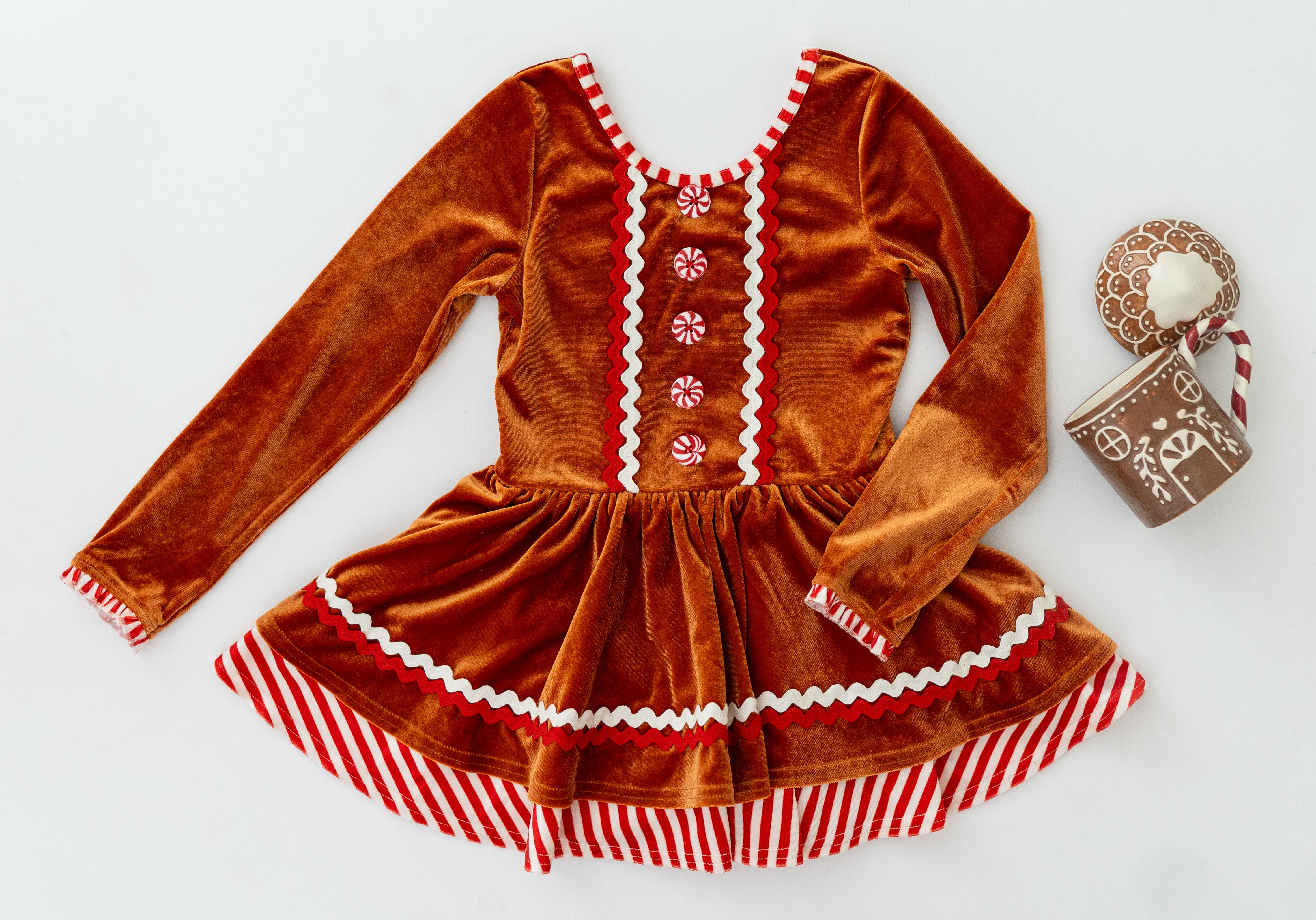 Farrah Velvet Leotard - Miss Ginger (Pre-Order)