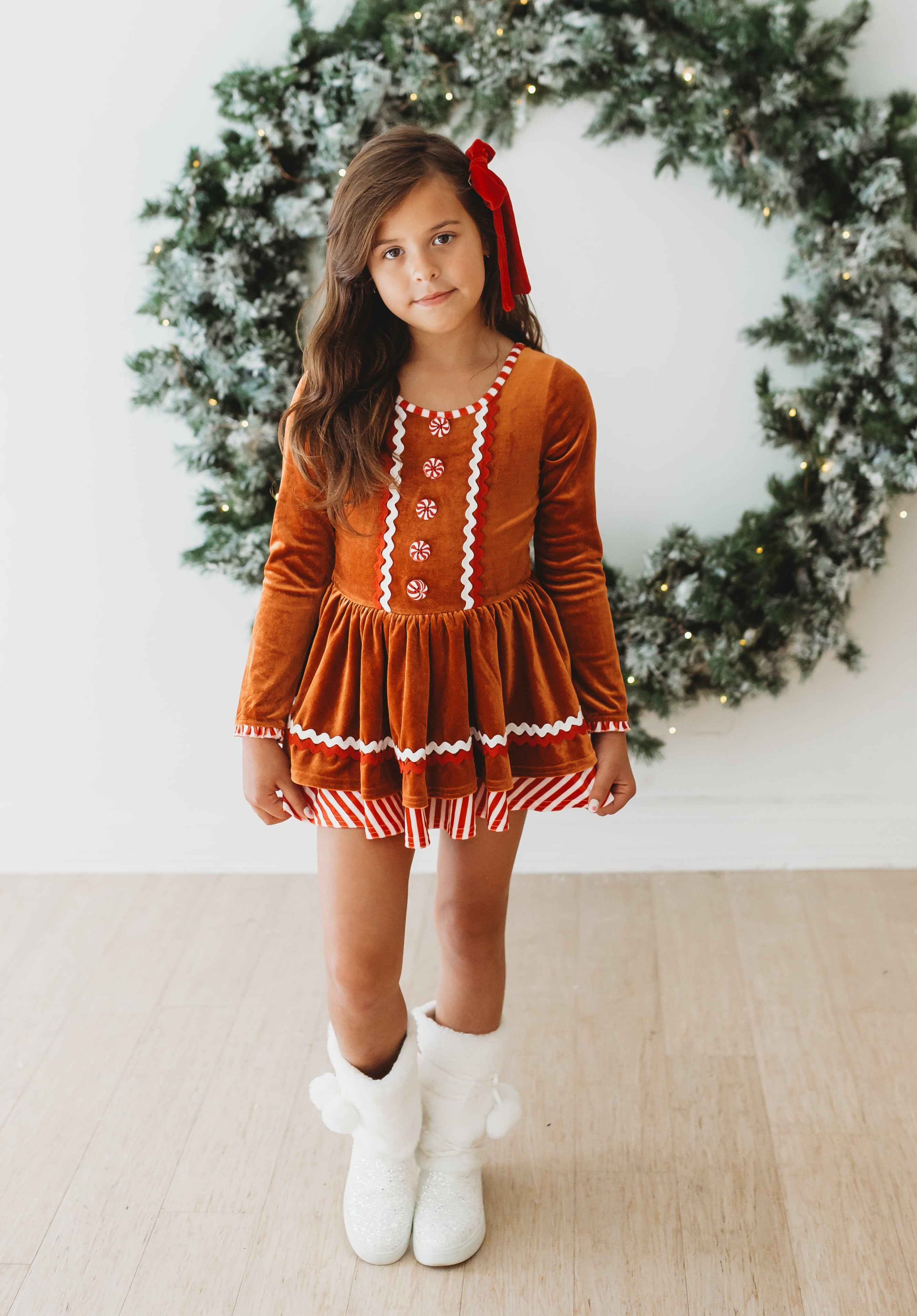 Farrah Velvet Leotard - Miss Ginger (Pre-Order)