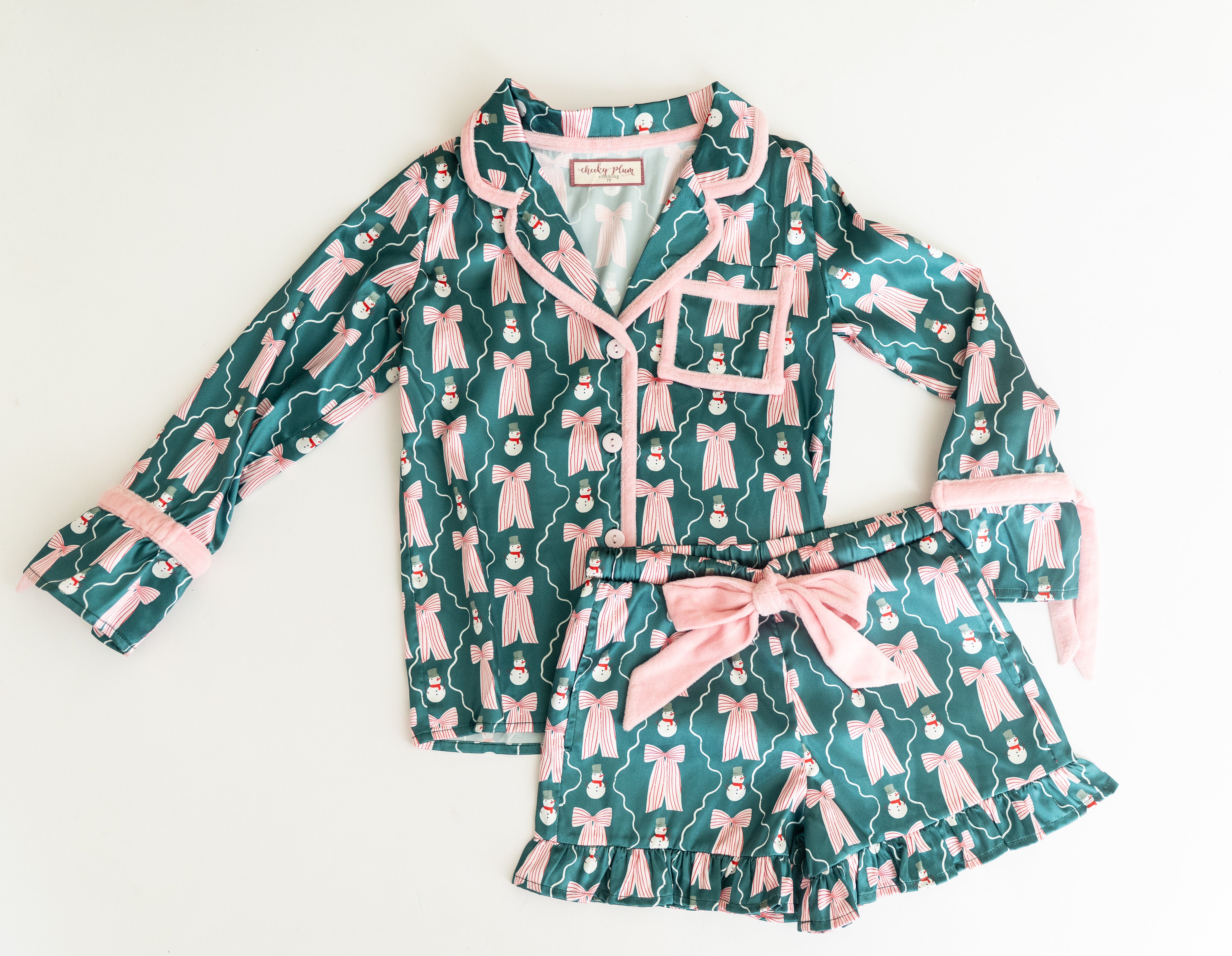 Satin Loungewear Set - Frosty Boutique (Pre-Order)