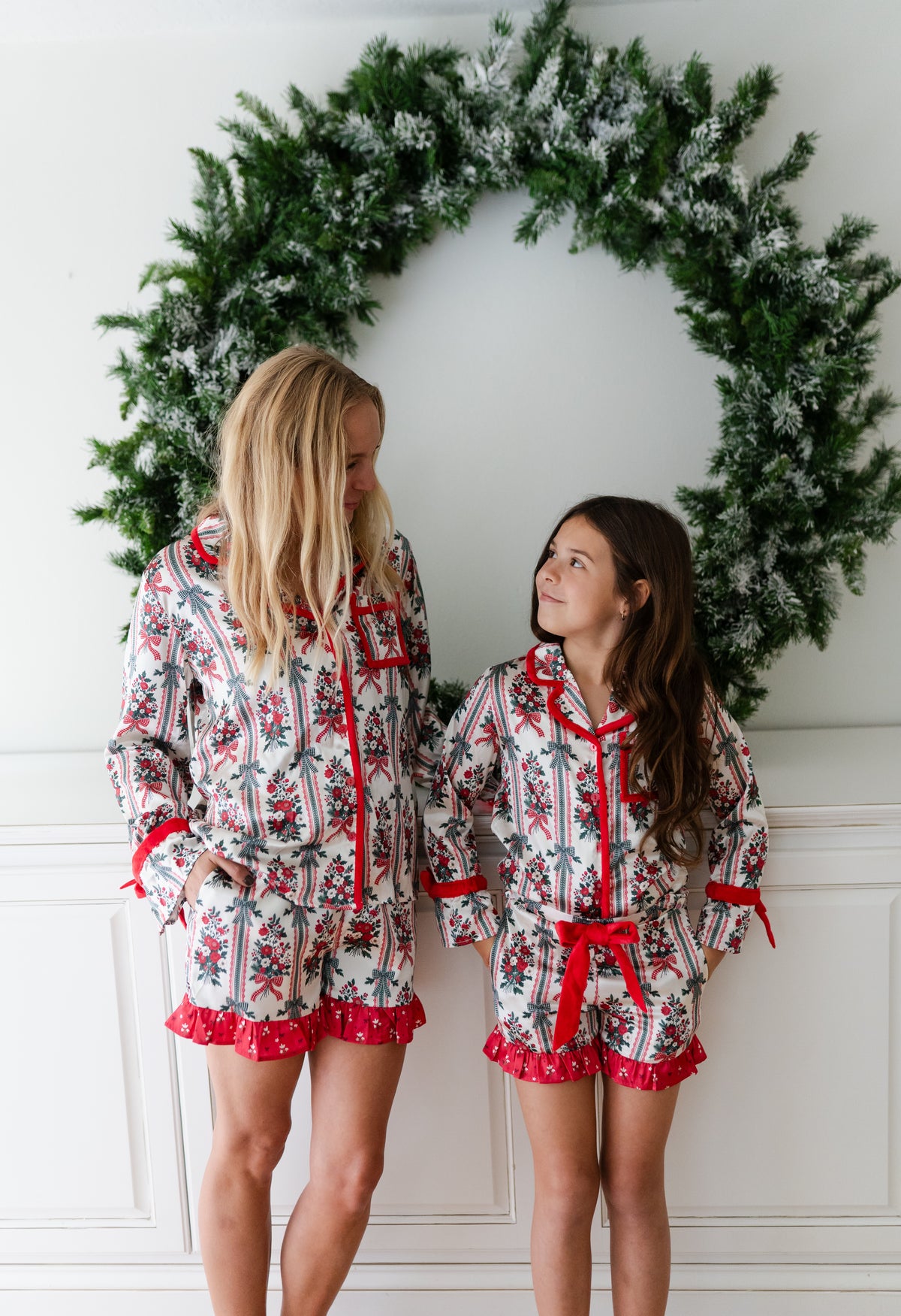 Satin Loungewear Set - Christmas Keepsake (Pre-Order ships mid November)