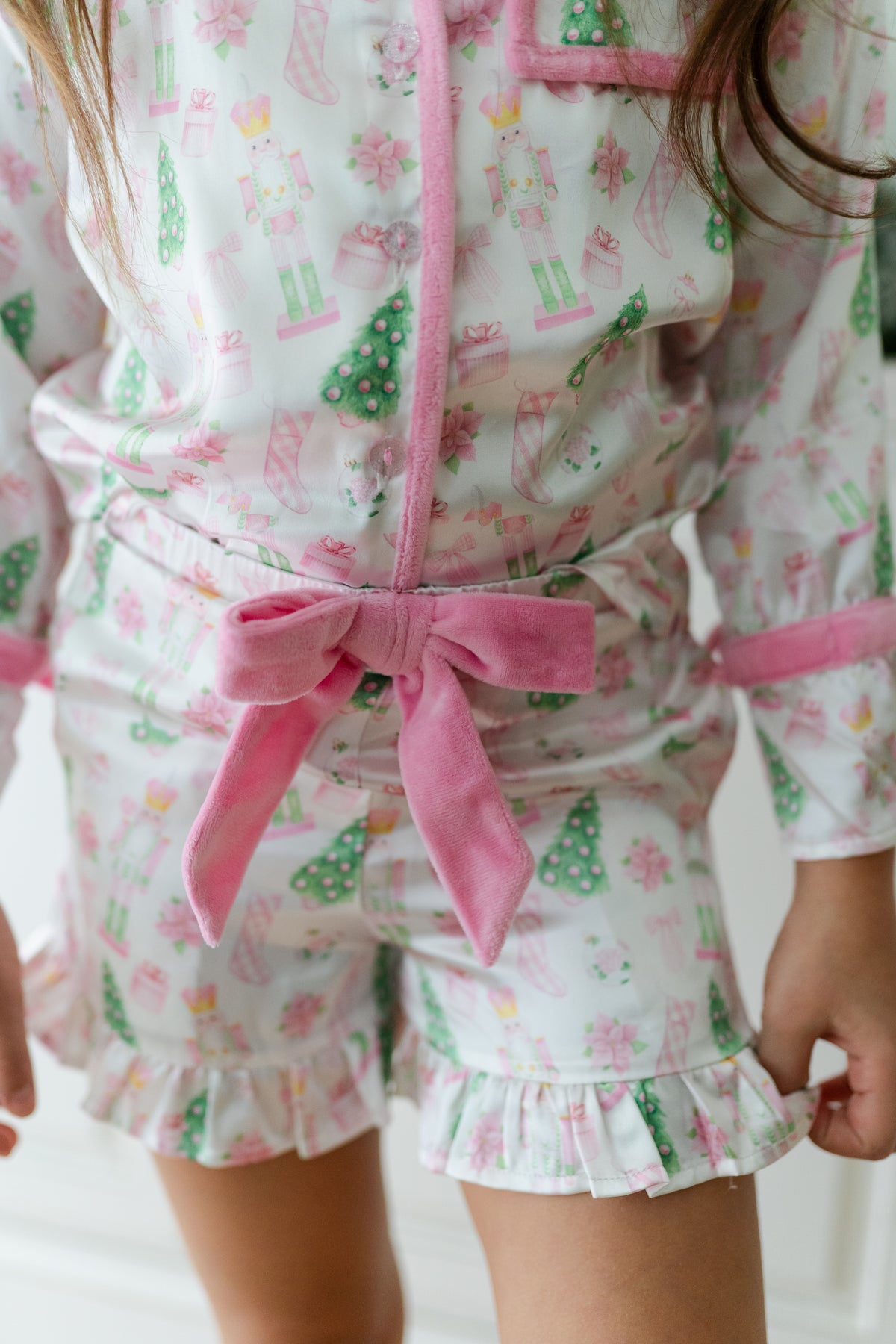Satin Loungewear Set - Sugarplum Noel (Pre-Order ships early November)