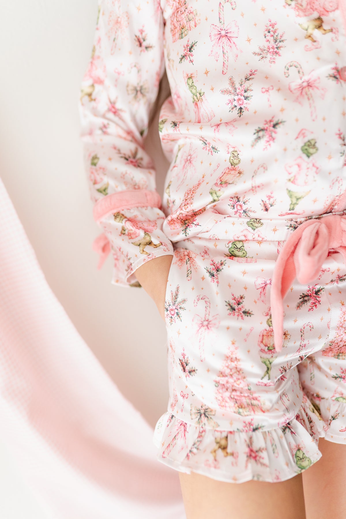 Satin Loungewear Set - Merry Mischief (Pre-Order ships early November)