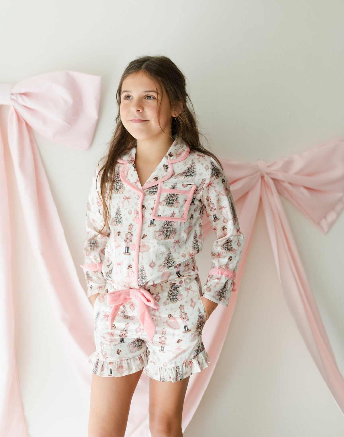 Satin Loungewear Set - Enchanted Nutcracker (Pre-Order ships early November)
