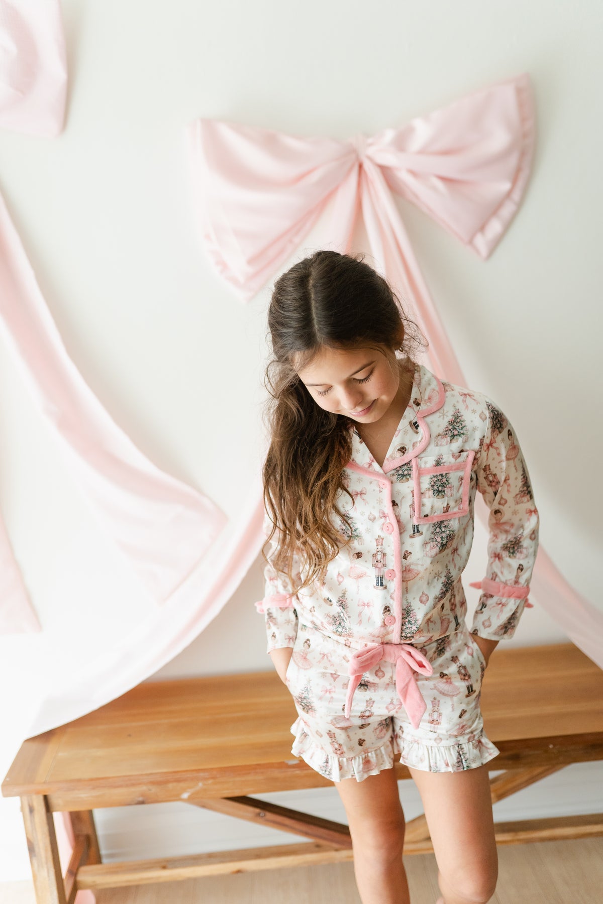 Satin Loungewear Set - Enchanted Nutcracker (Pre-Order ships early November)