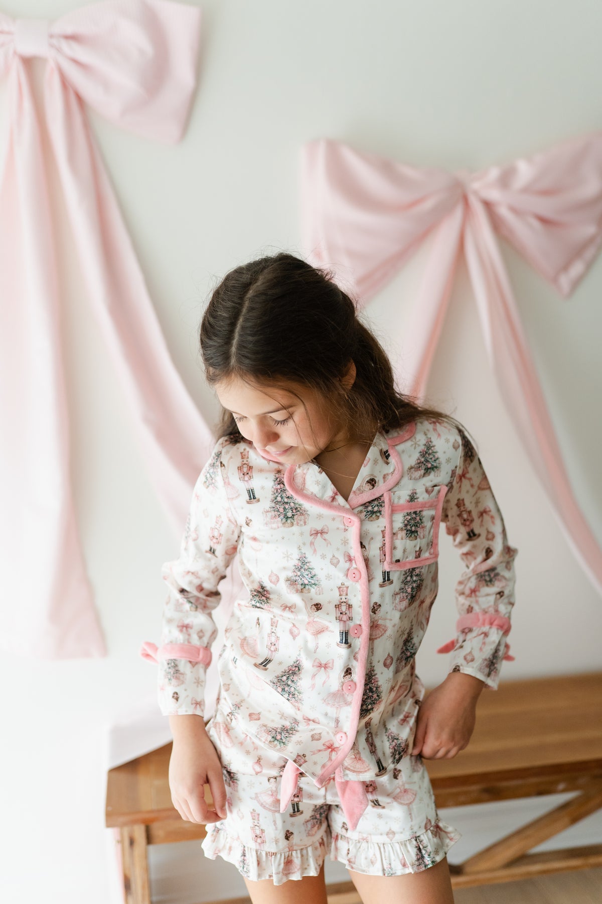 Satin Loungewear Set - Enchanted Nutcracker (Pre-Order ships early November)