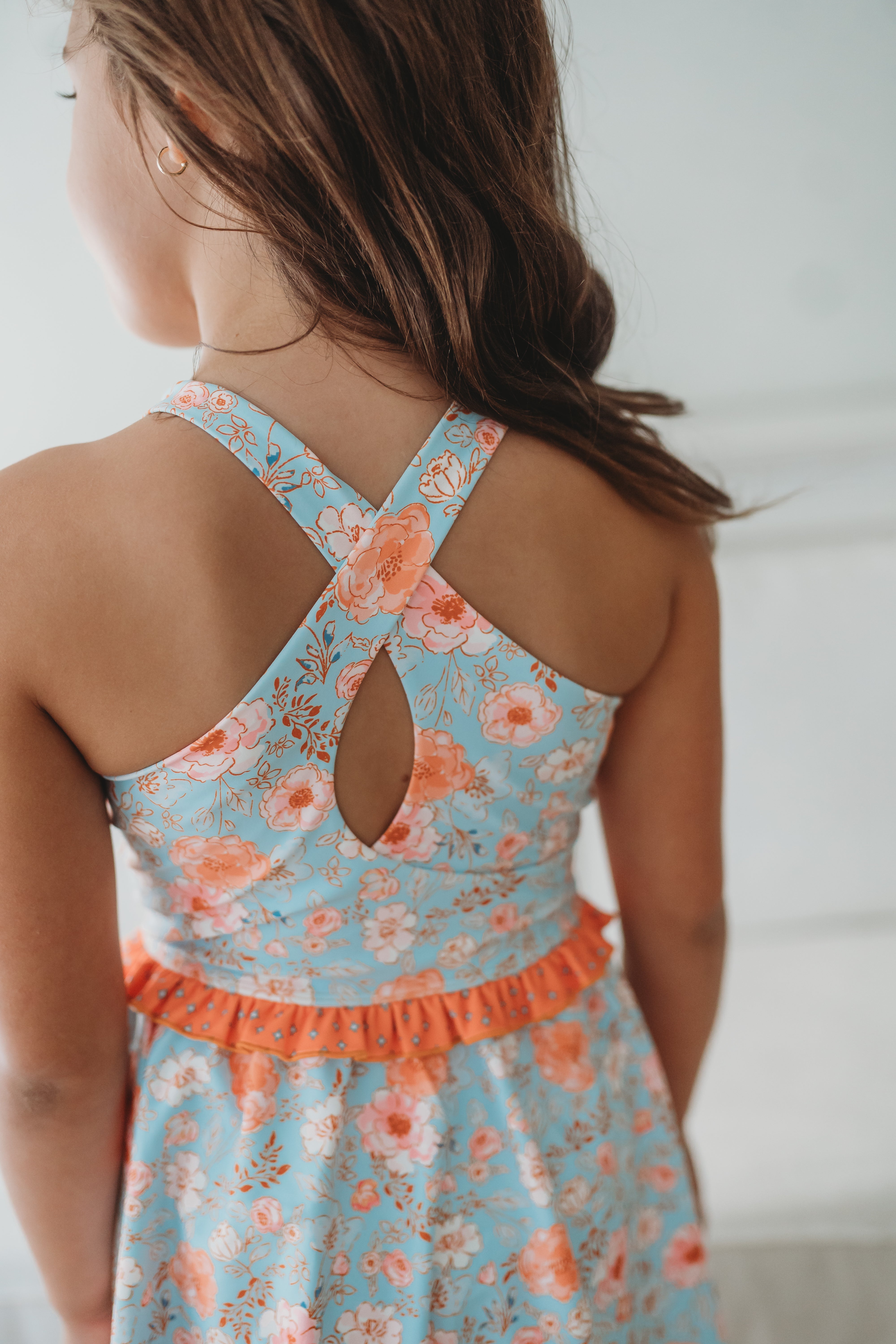 Athletic Dress - Tangerine Tides (Pre-Order)