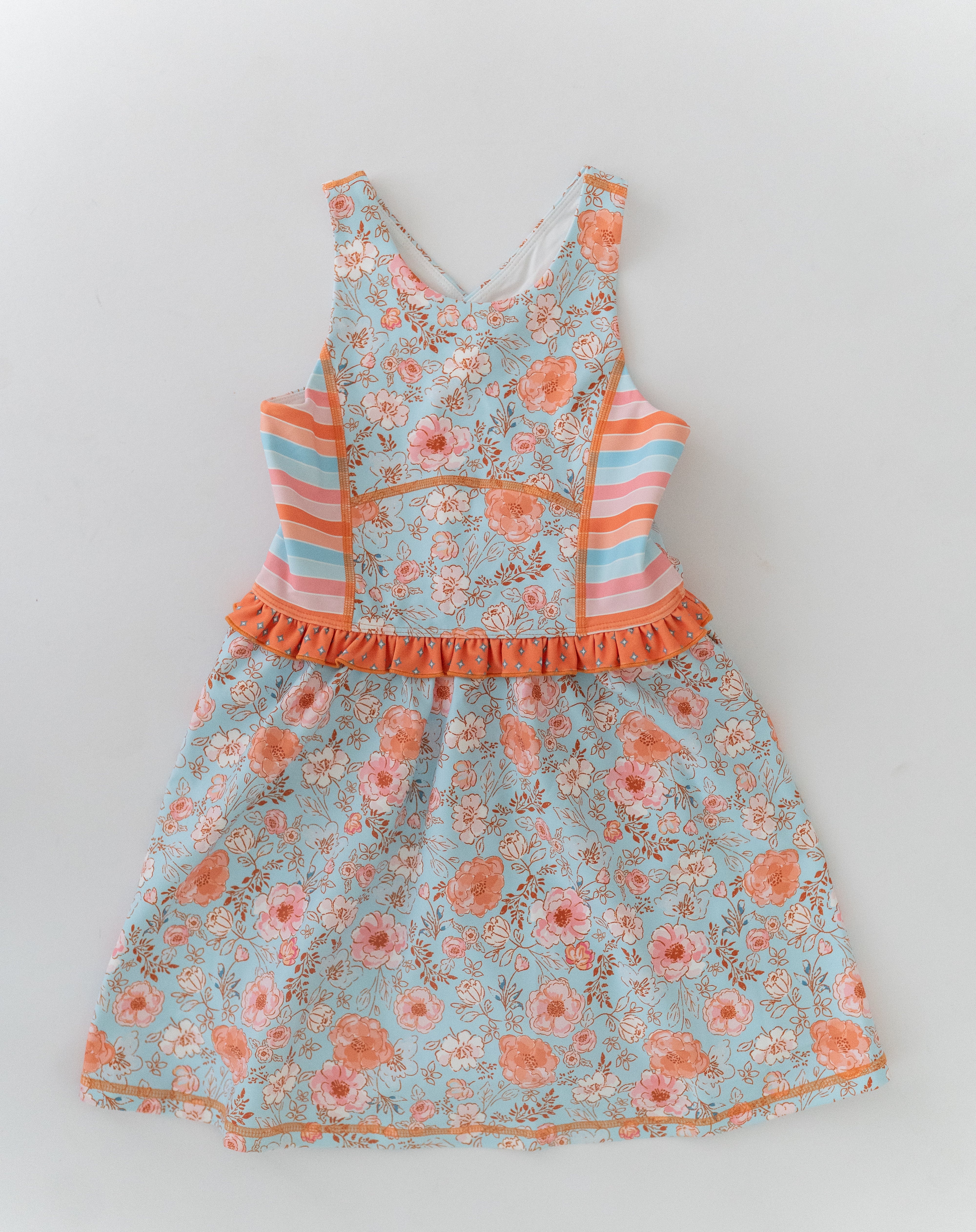 Athletic Dress - Tangerine Tides (Pre-Order)