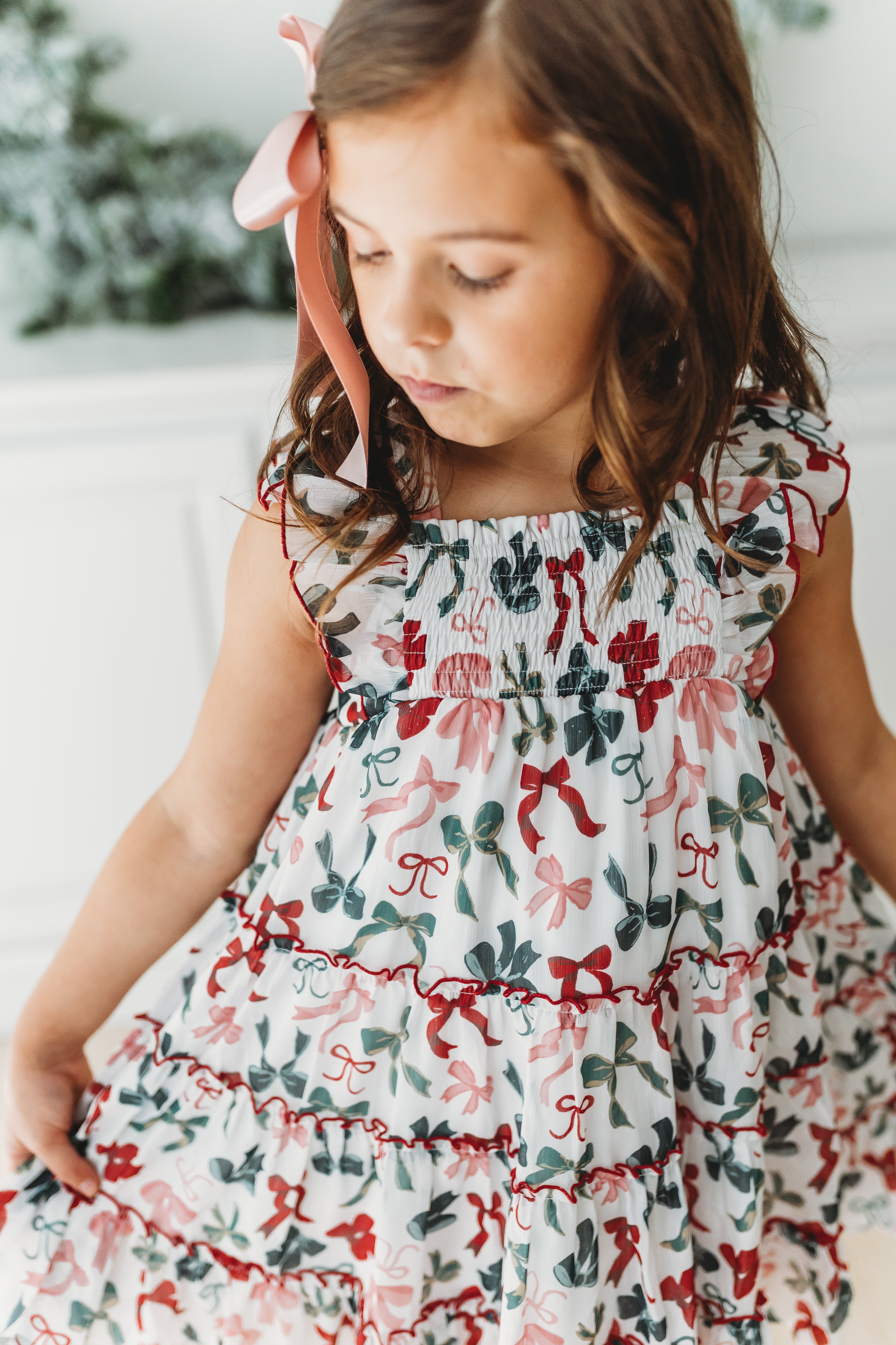 Brielle Dress - Merry Bows (PRE-ORDER)