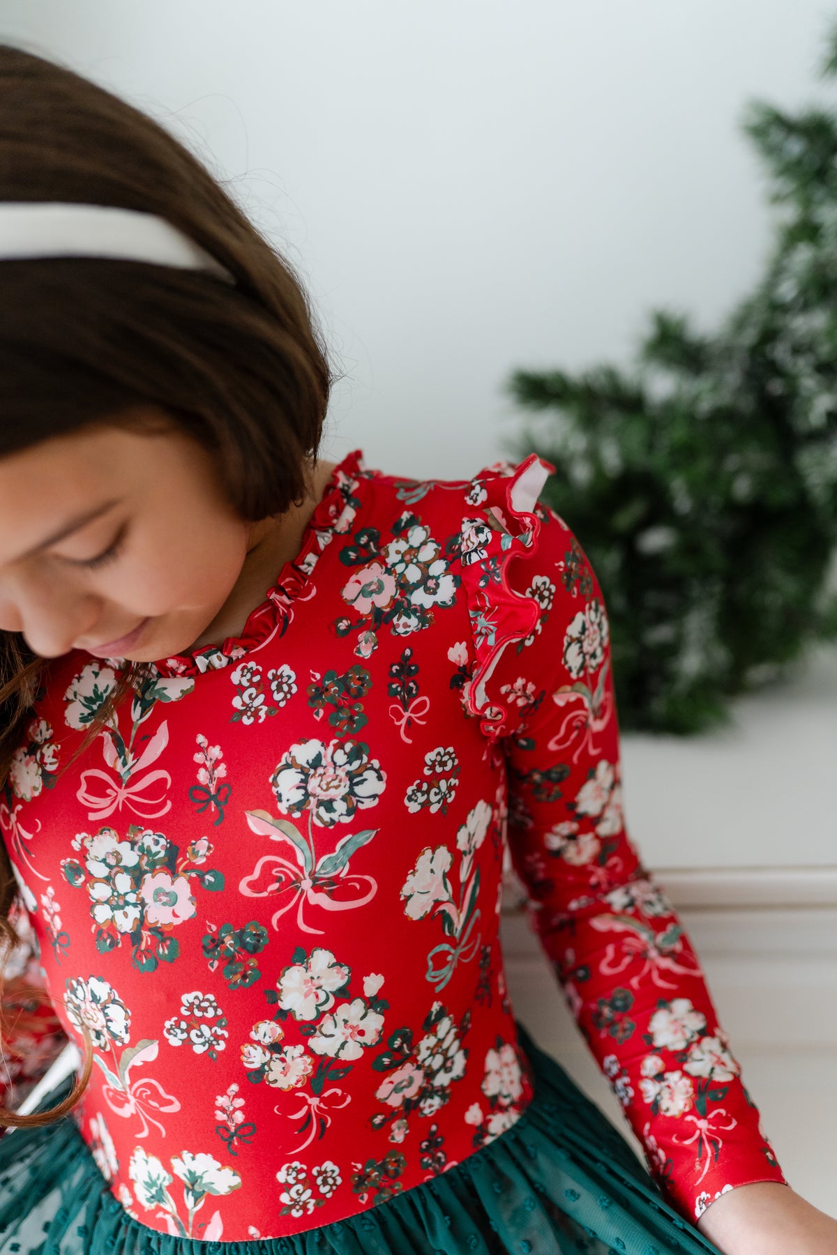Leotard - Merry Magnolia (Pre-Order ships end of October)