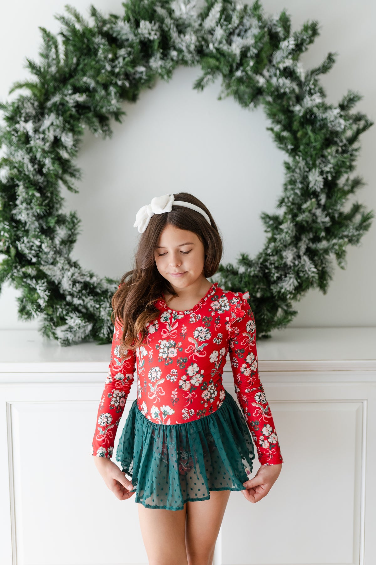 Leotard - Merry Magnolia (Pre-Order ships end of October)