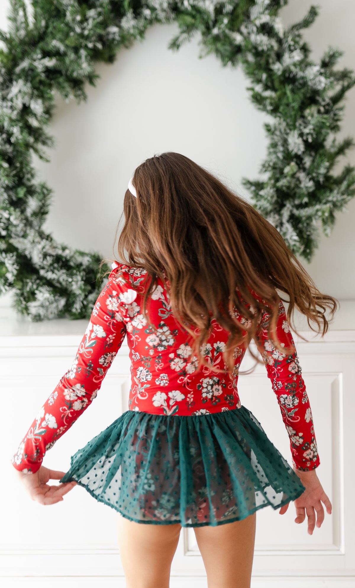 Leotard - Merry Magnolia (Pre-Order ships end of October)