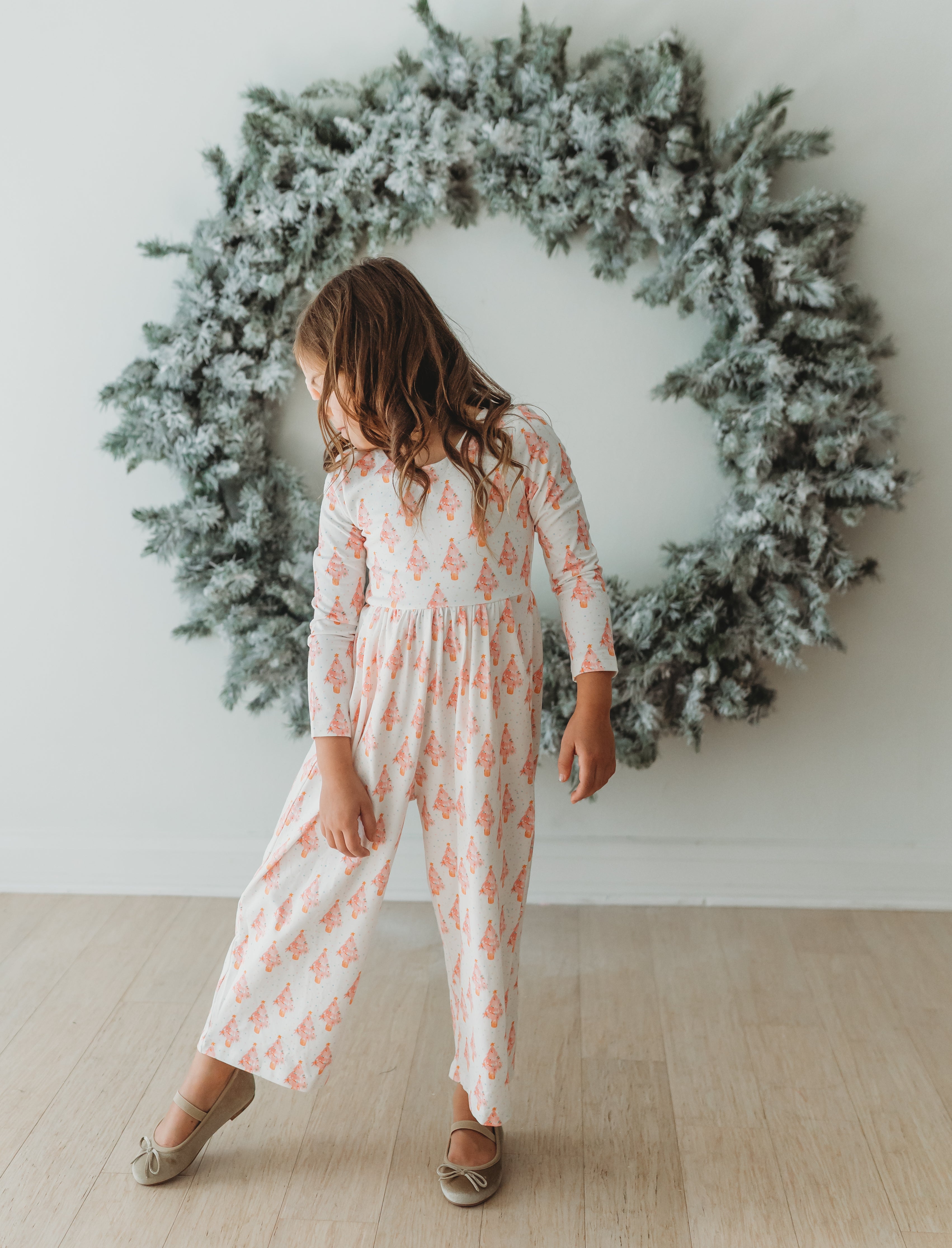 Ivy Romper - Pink Pines