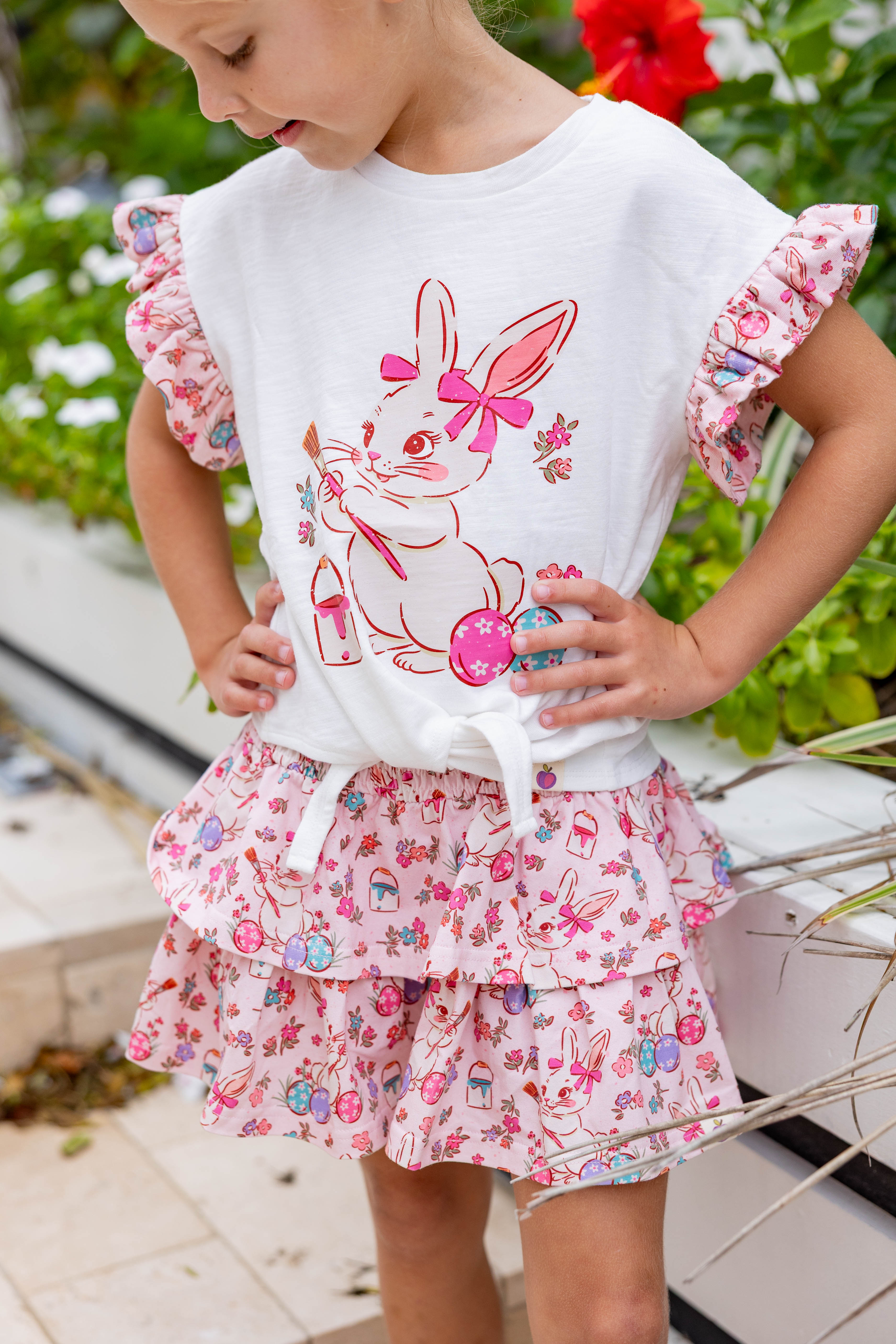 Tie Top - Painted Egg Parade