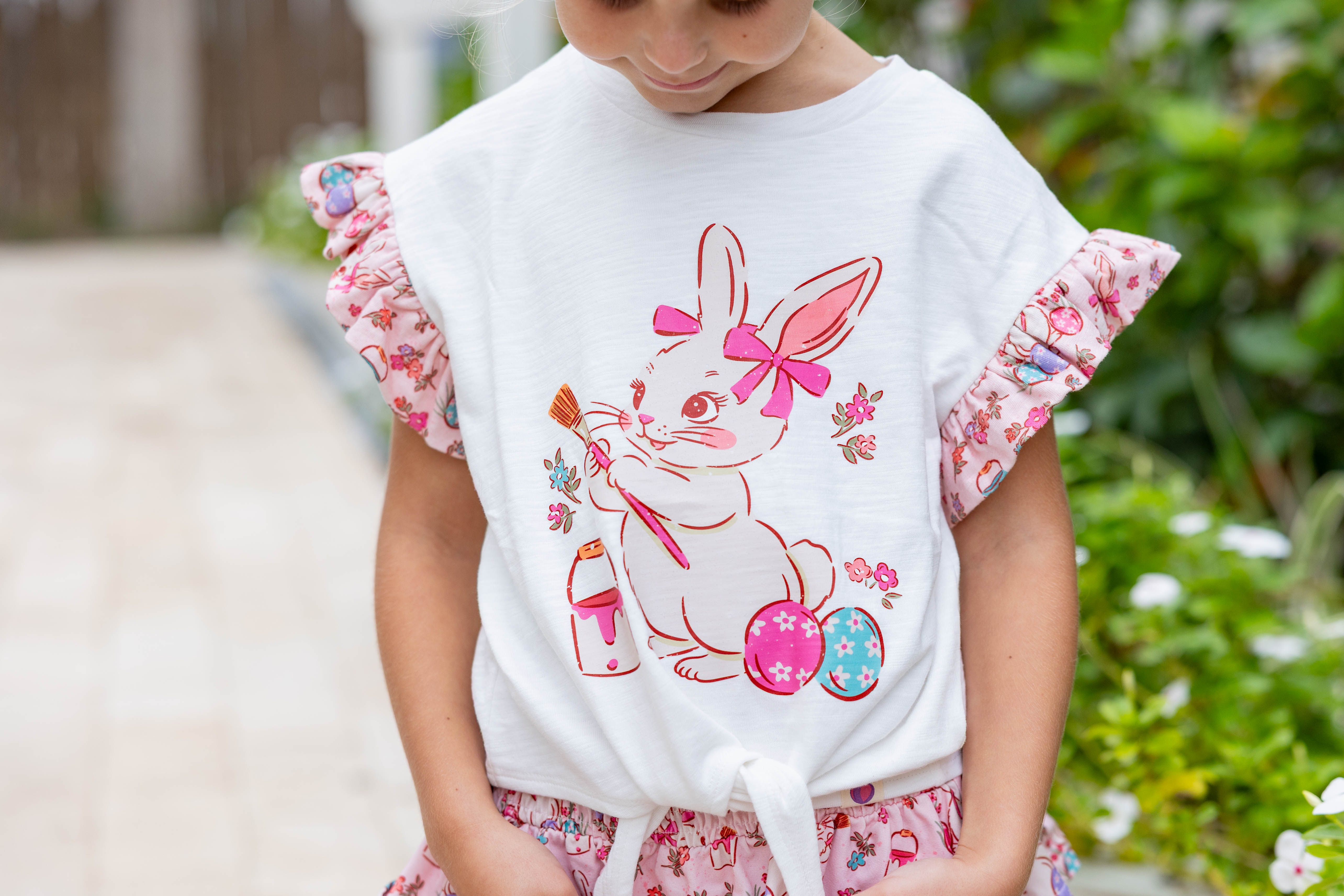 Tie Top - Painted Egg Parade