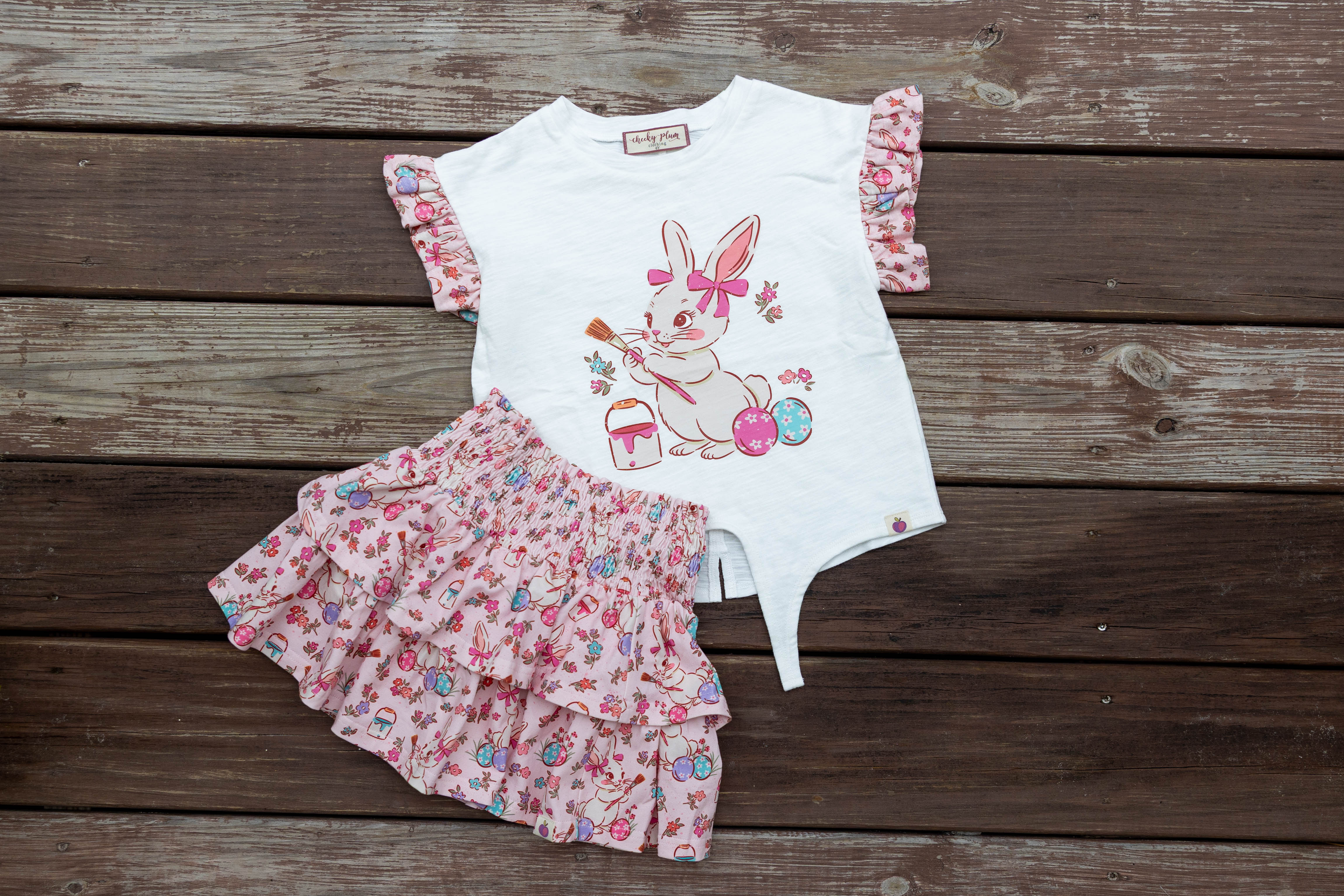 Tie Top - Painted Egg Parade